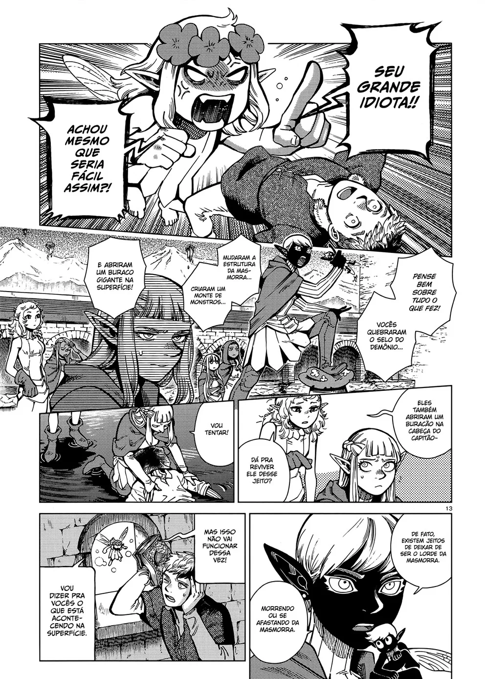 Read Dungeon Meshi PT Manga Online