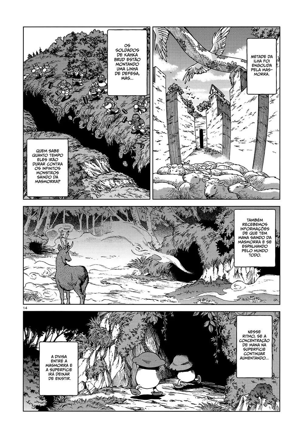 Read Dungeon Meshi PT Manga Online
