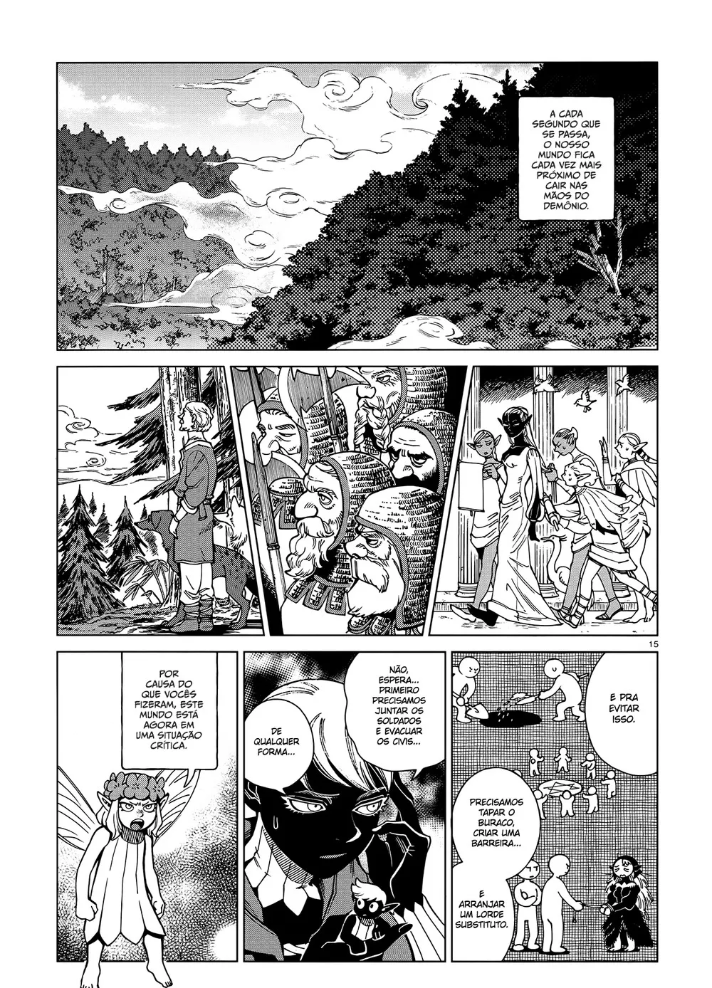 Read Dungeon Meshi PT Manga Online