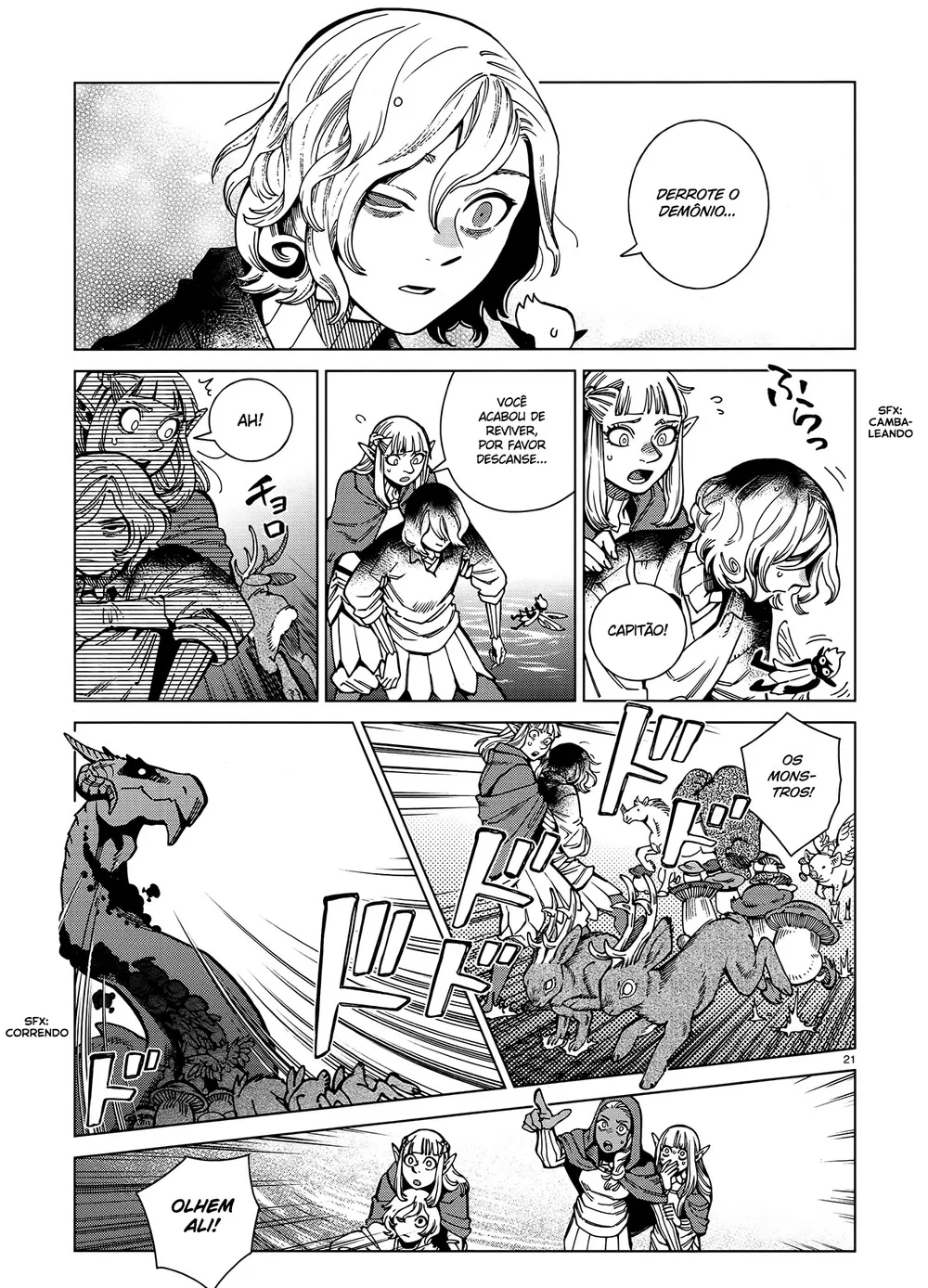 Read Dungeon Meshi PT Manga Online