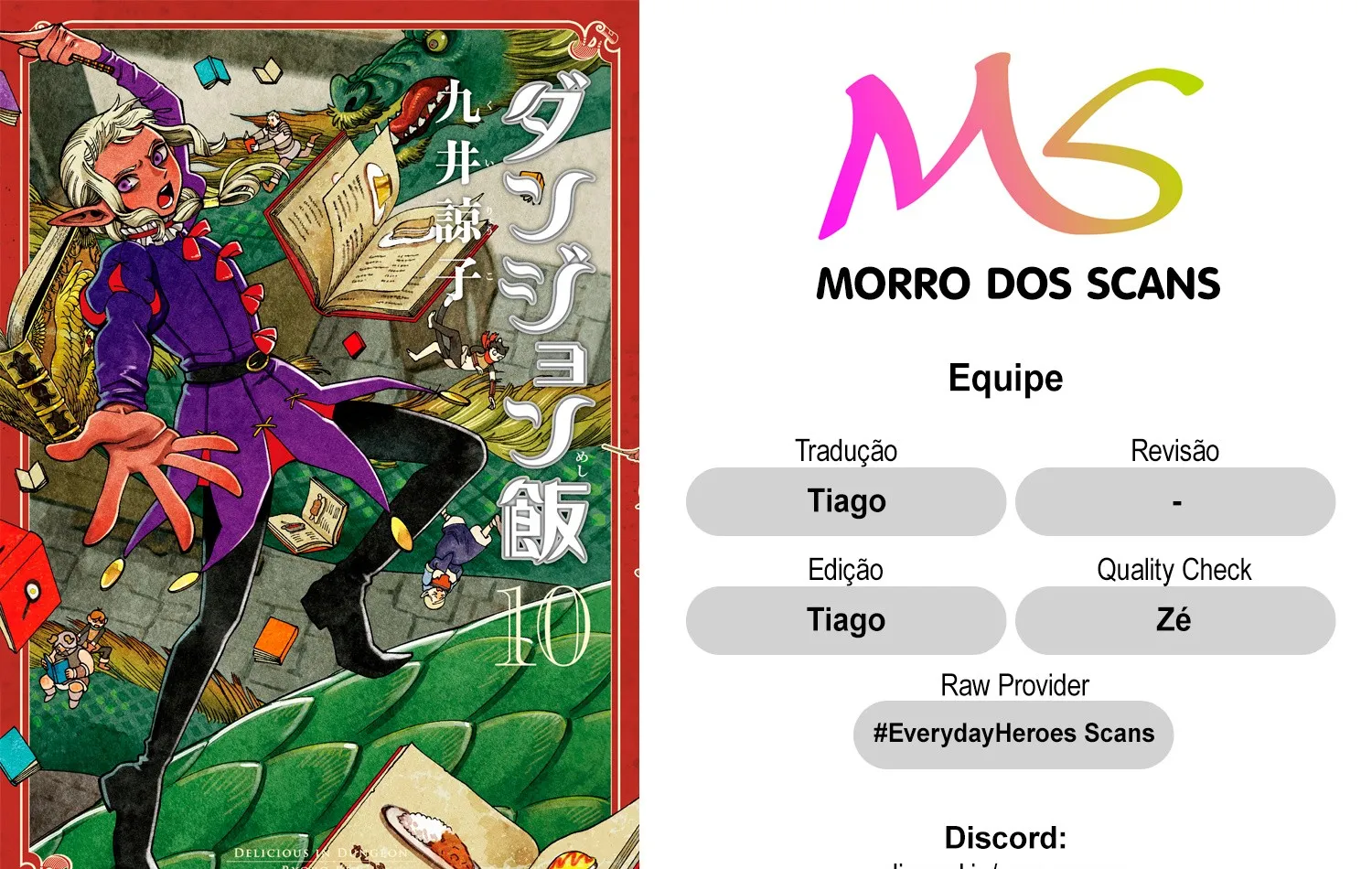 Read Dungeon Meshi PT Manga Online