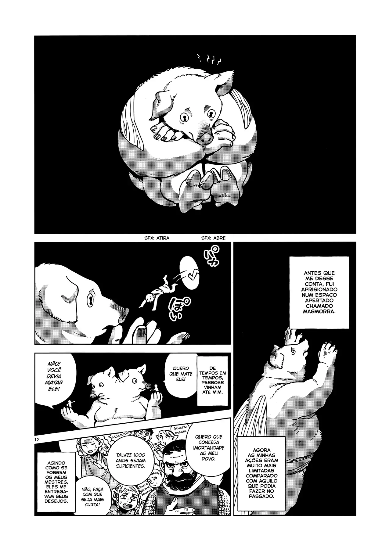 Read Dungeon Meshi PT Manga Online