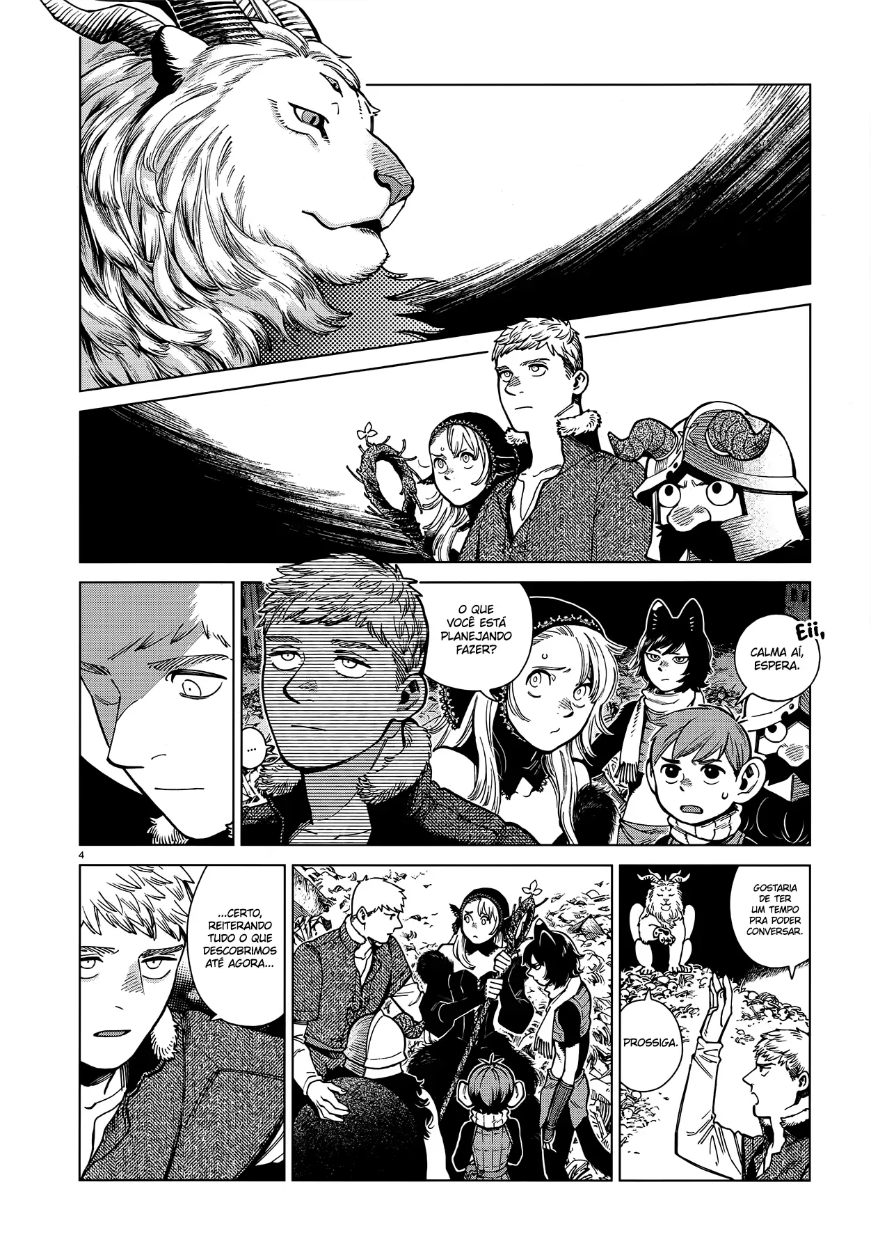Read Dungeon Meshi PT Manga Online