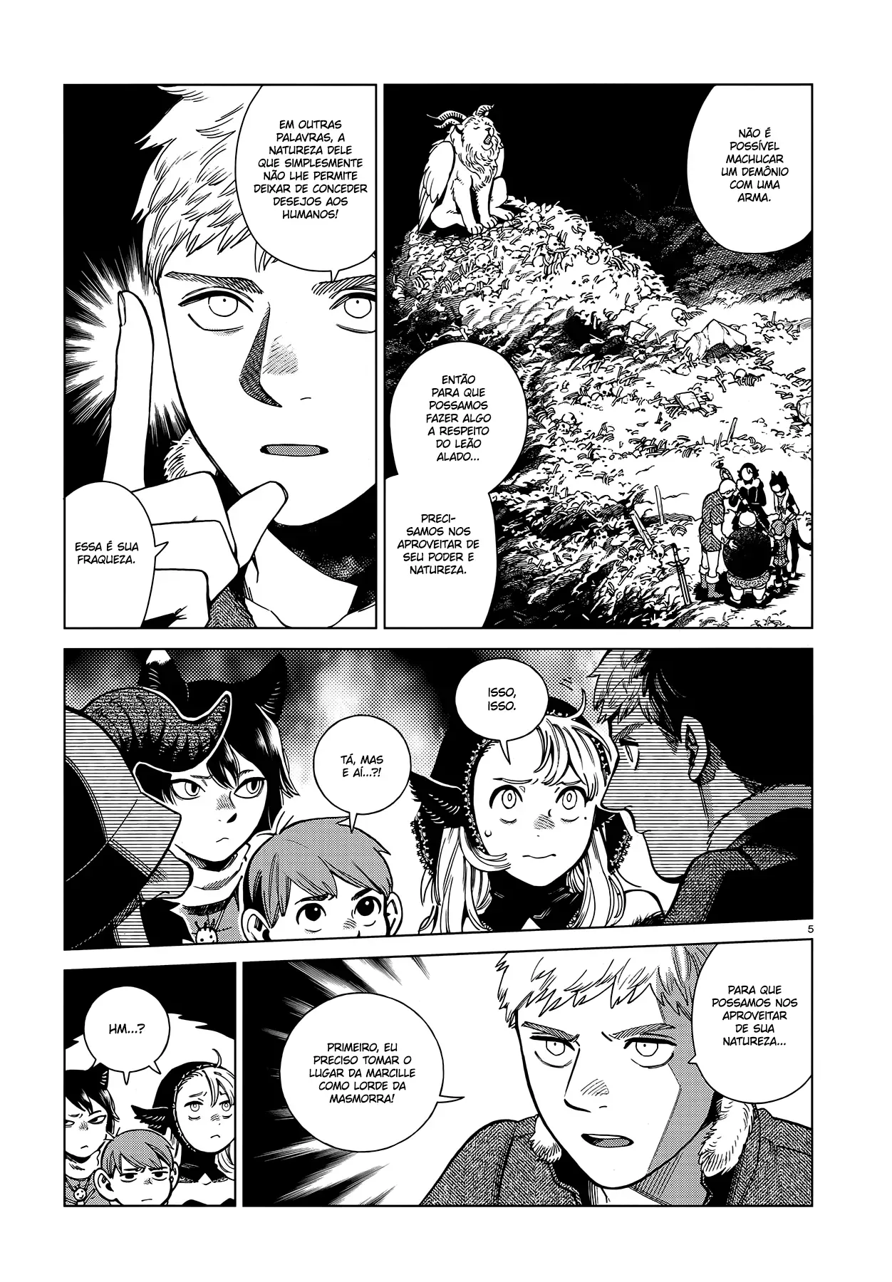 Read Dungeon Meshi PT Manga Online