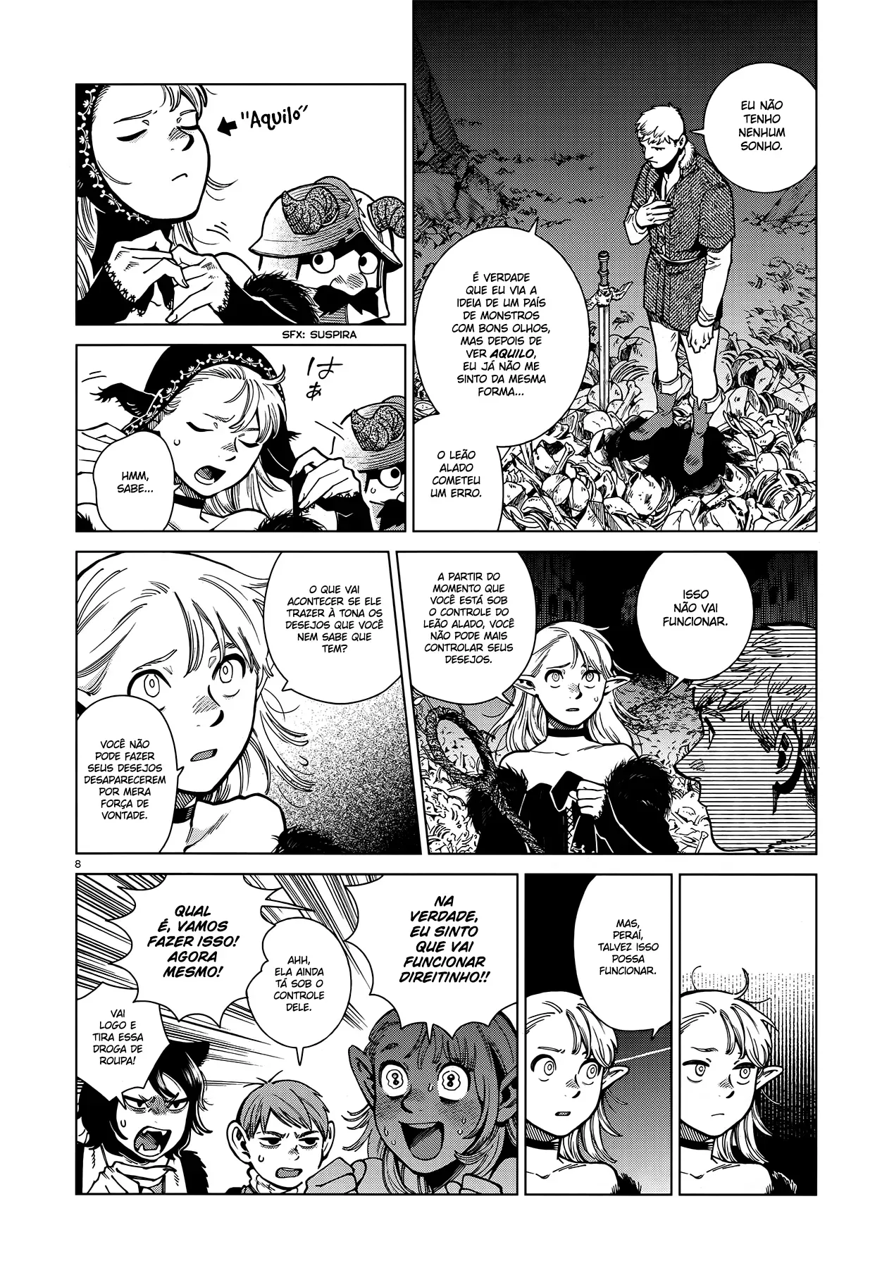 Read Dungeon Meshi PT Manga Online