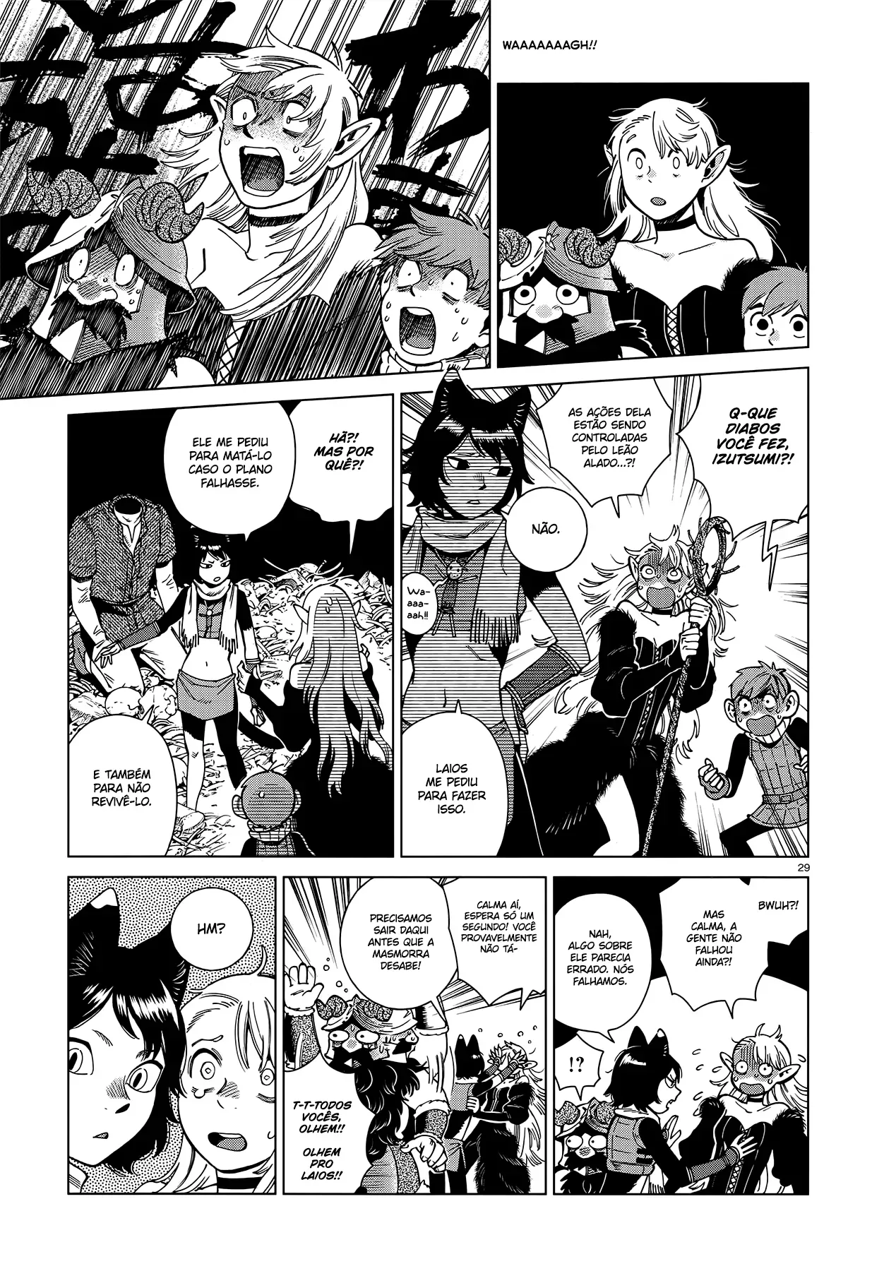 Read Dungeon Meshi PT Manga Online