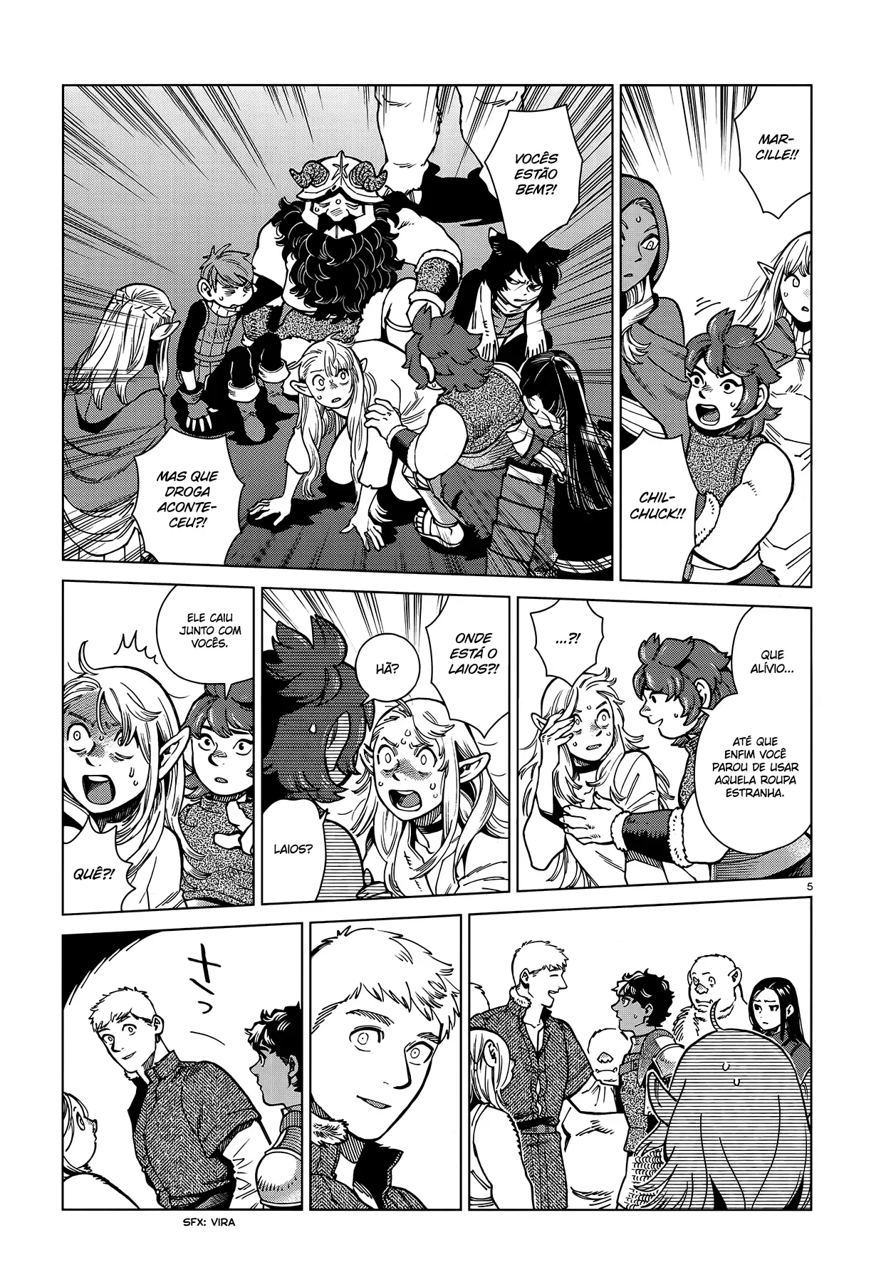 Read Dungeon Meshi PT Manga Online