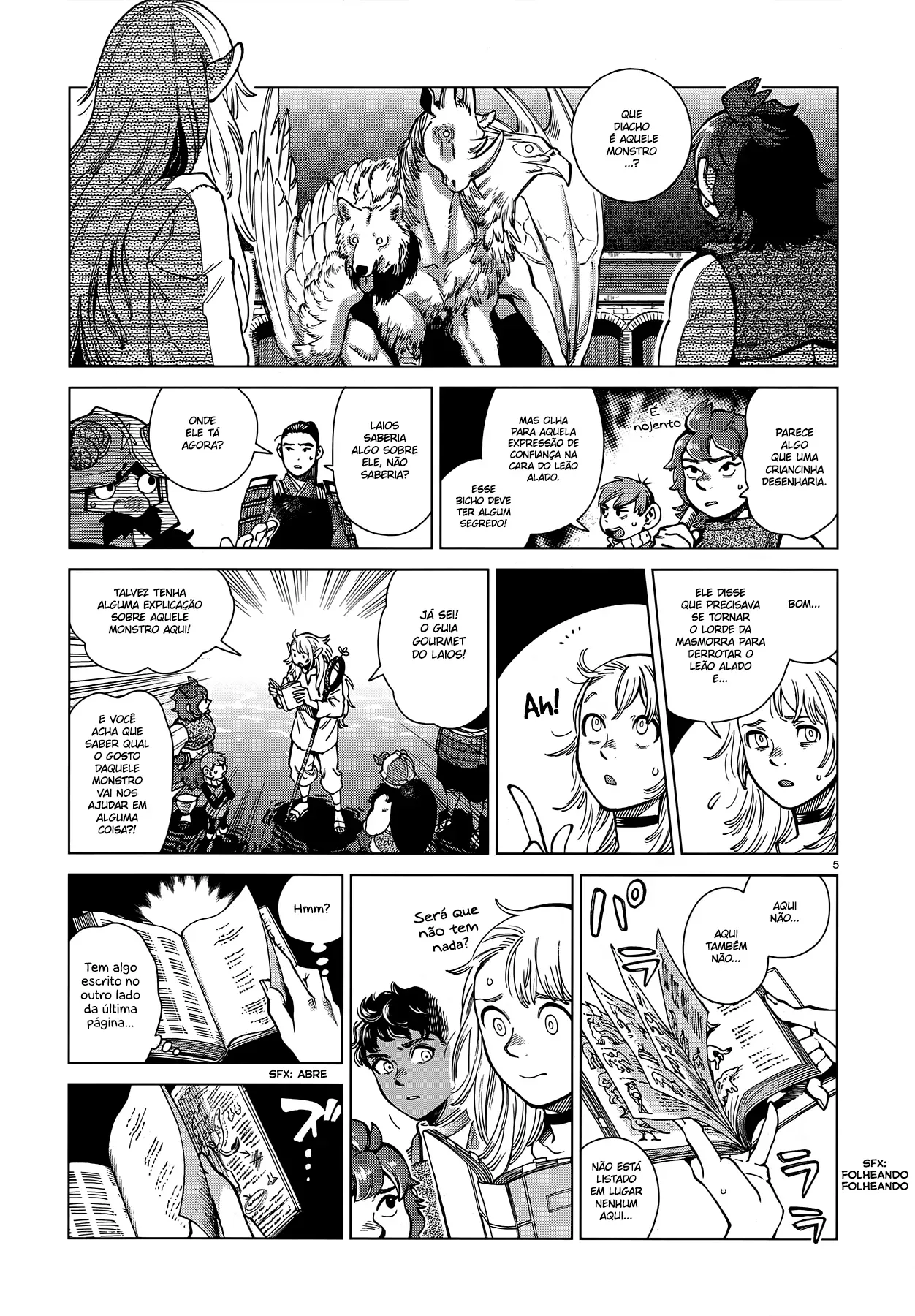 Read Dungeon Meshi PT Manga Online