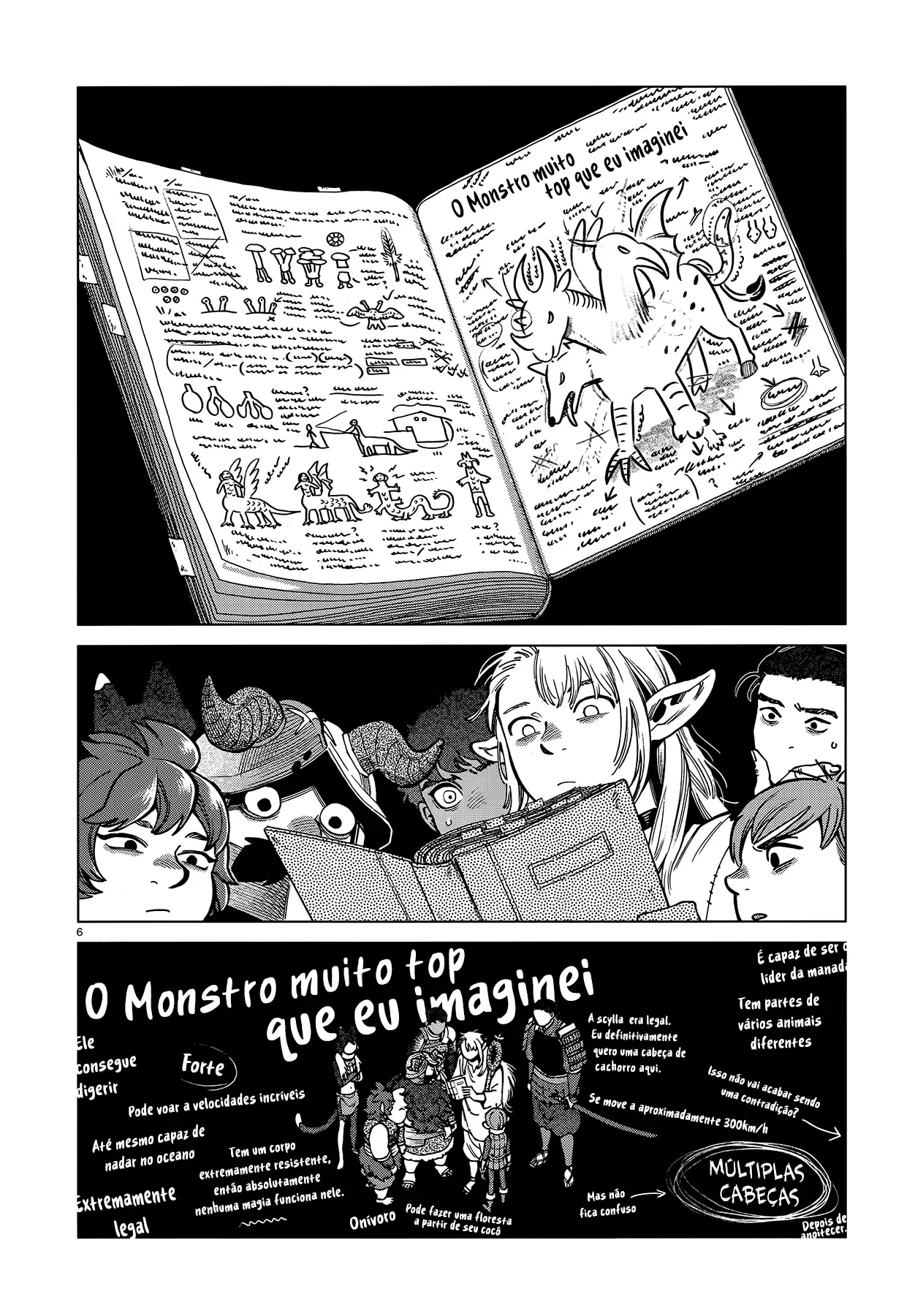 Read Dungeon Meshi PT Manga Online