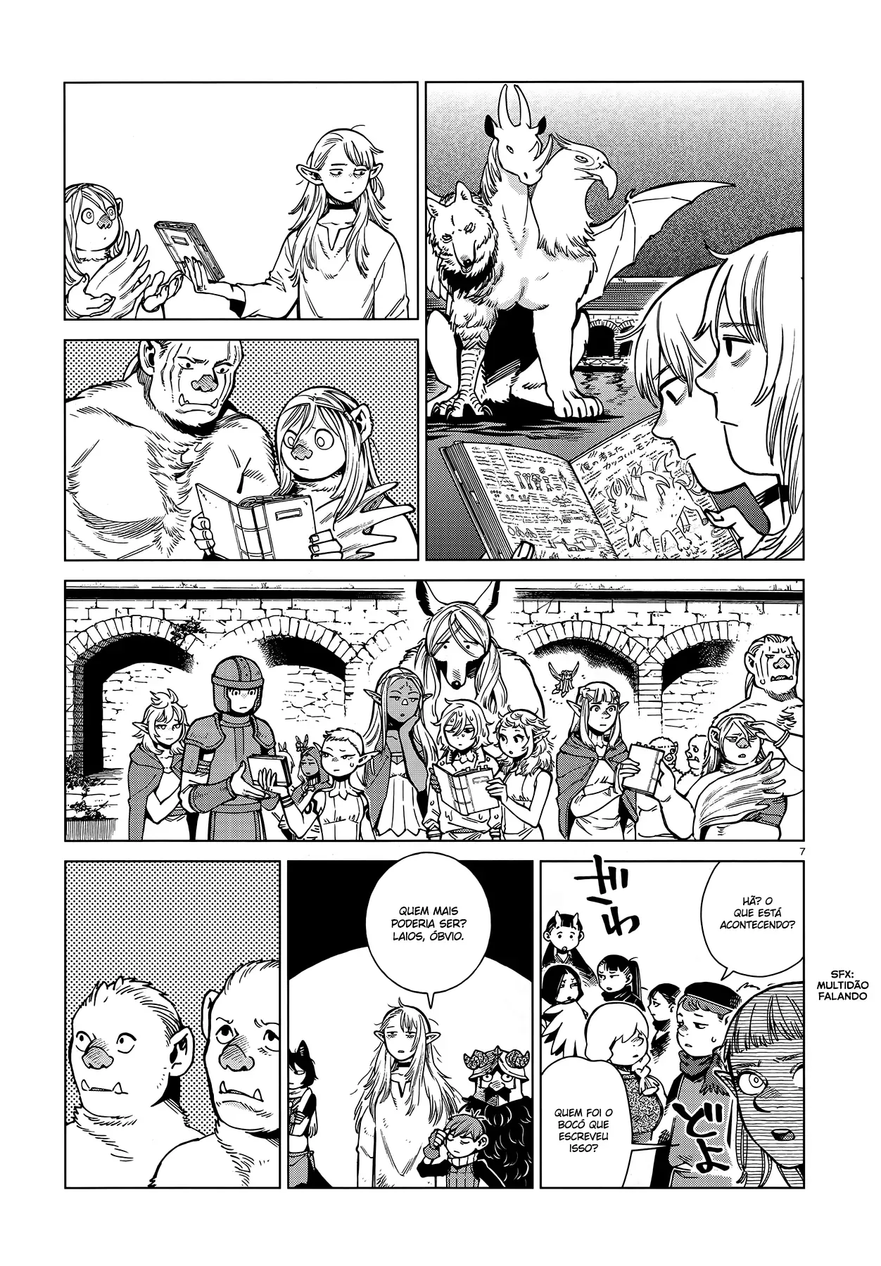 Read Dungeon Meshi PT Manga Online