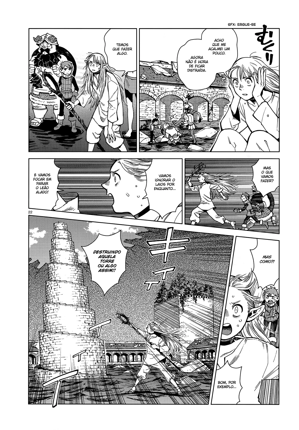 Read Dungeon Meshi PT Manga Online