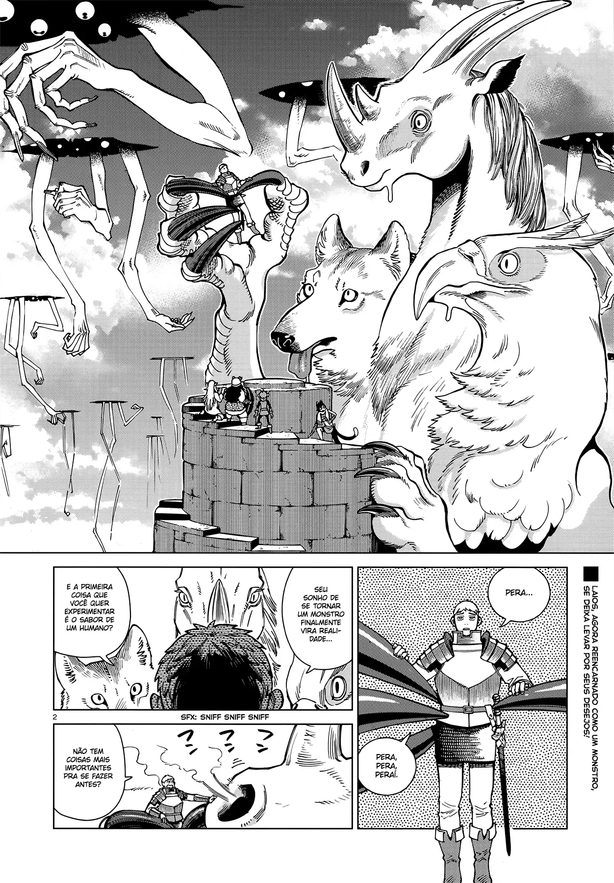 Read Dungeon Meshi PT Manga Online