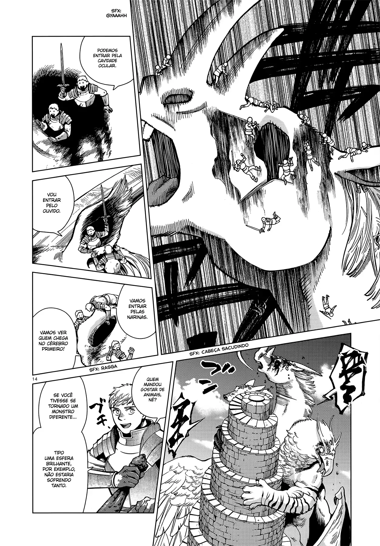 Read Dungeon Meshi PT Manga Online