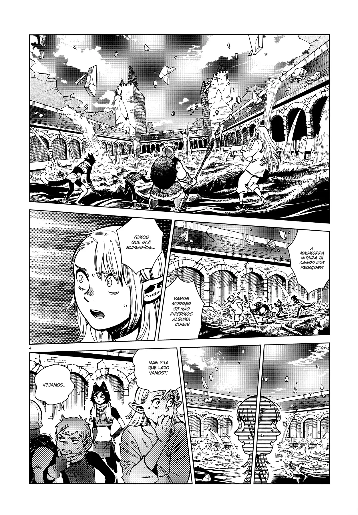 Read Dungeon Meshi PT Manga Online