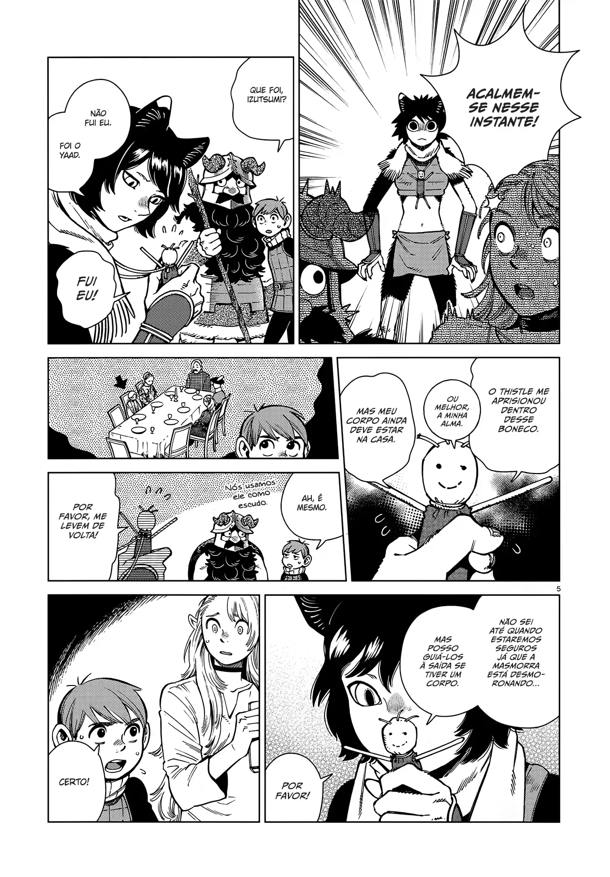 Read Dungeon Meshi PT Manga Online