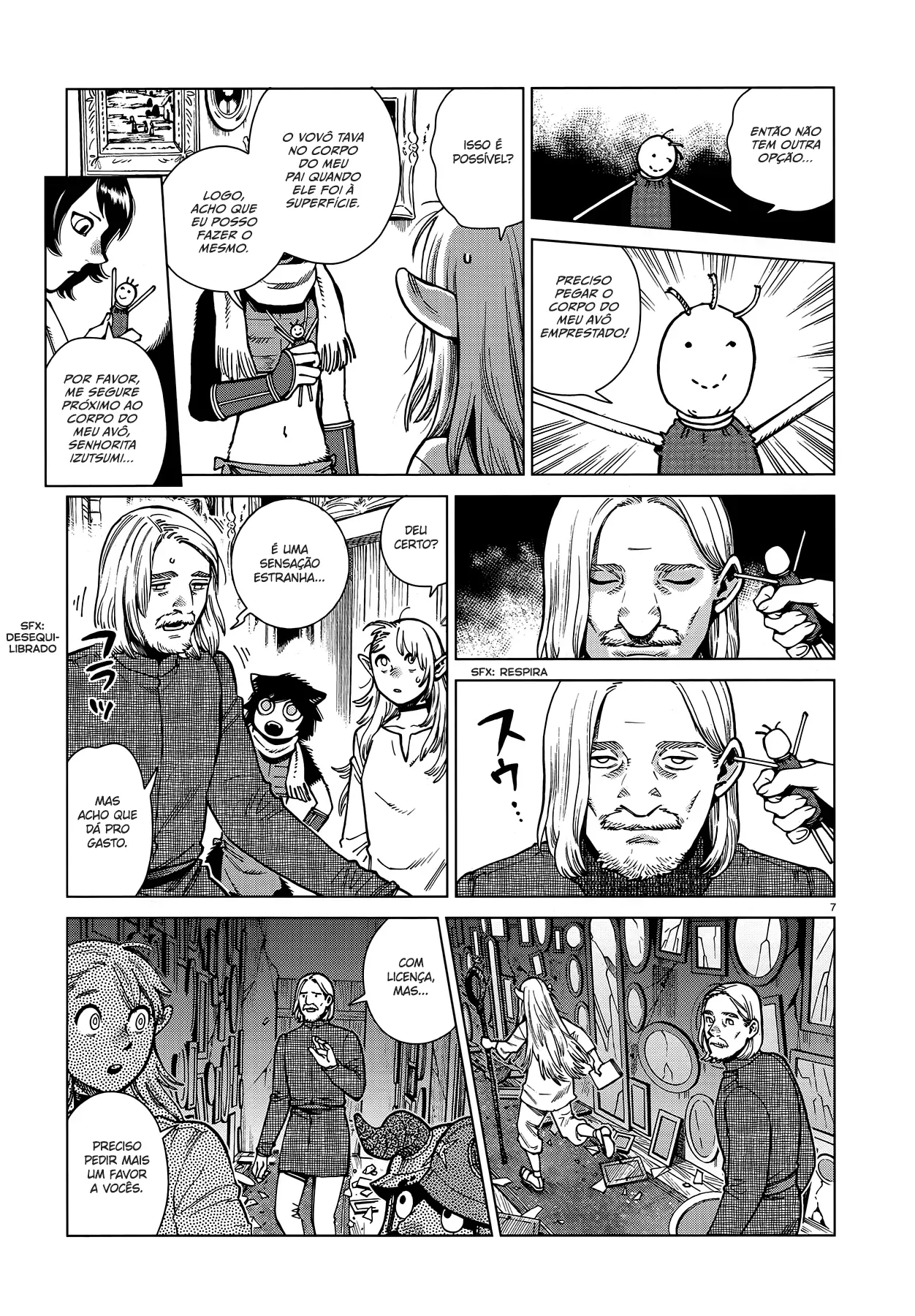 Read Dungeon Meshi PT Manga Online