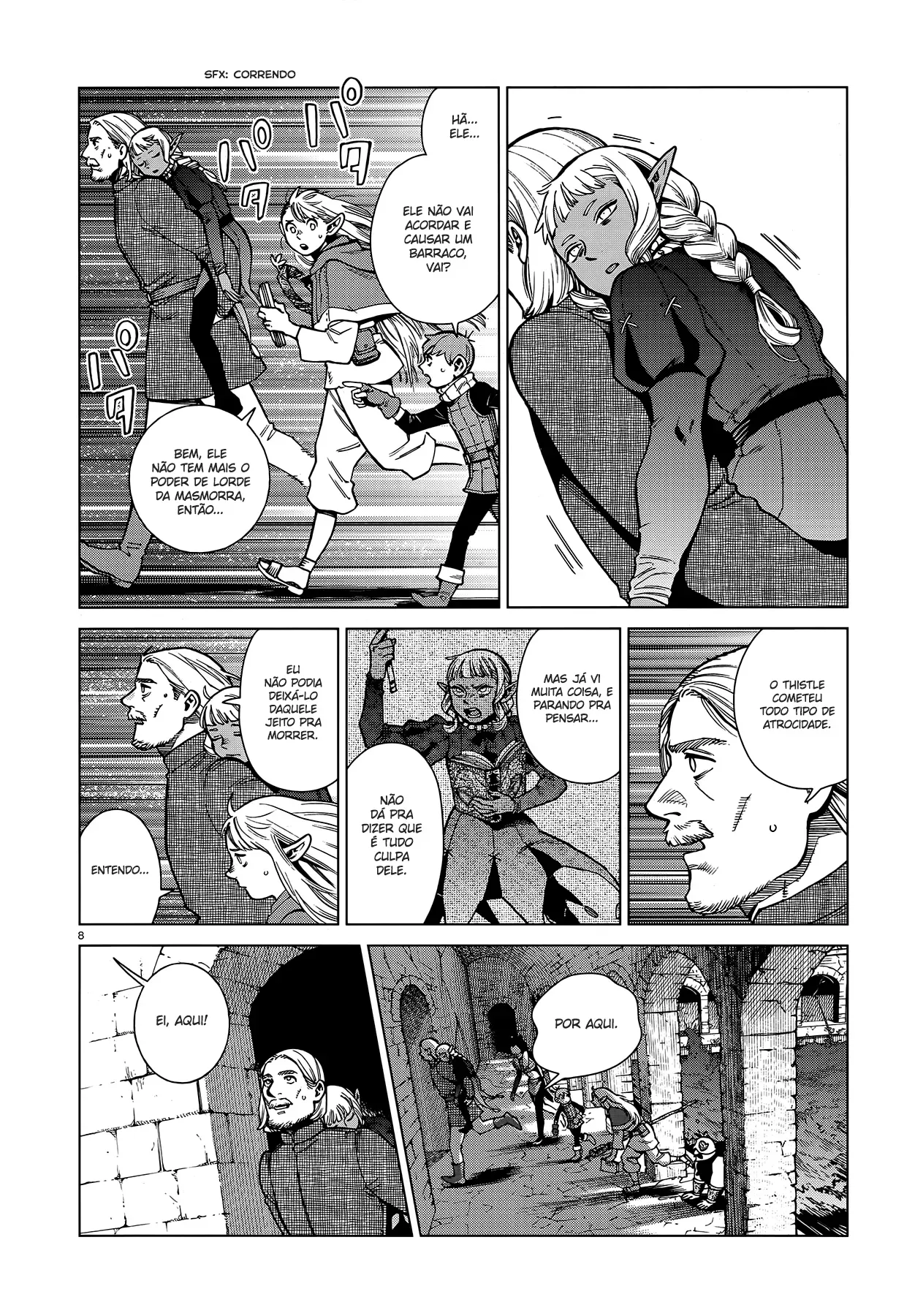 Read Dungeon Meshi PT Manga Online