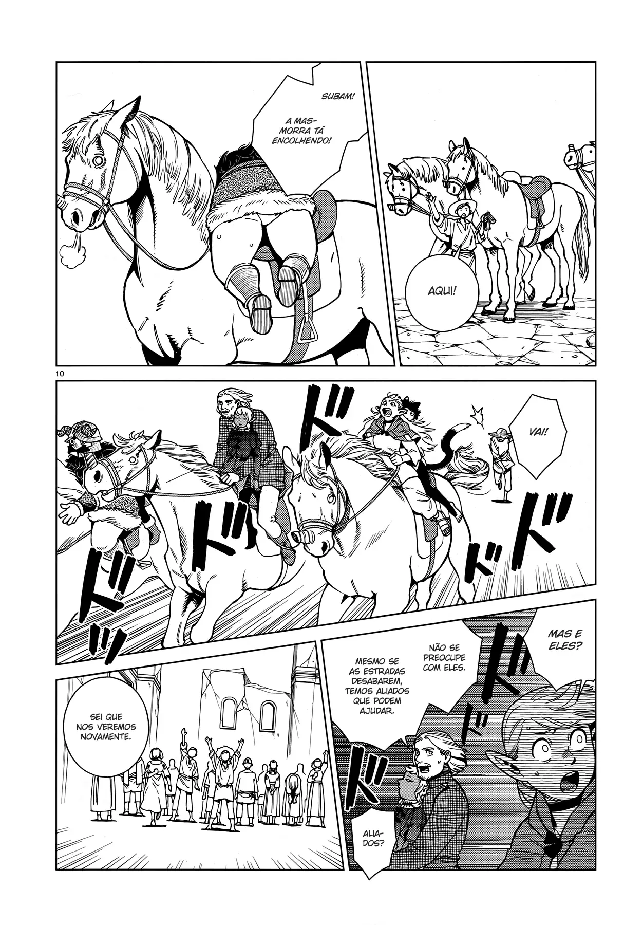 Read Dungeon Meshi PT Manga Online