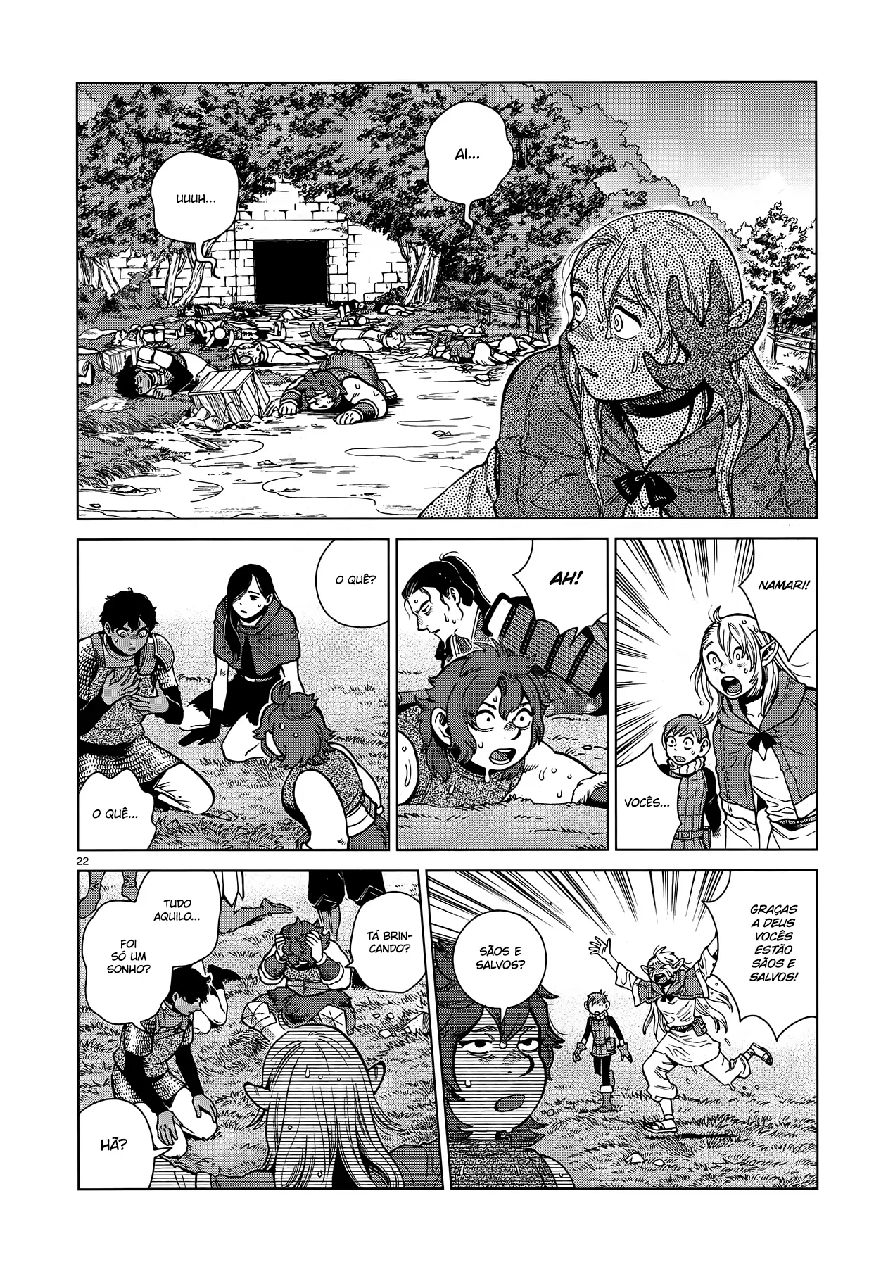 Read Dungeon Meshi PT Manga Online