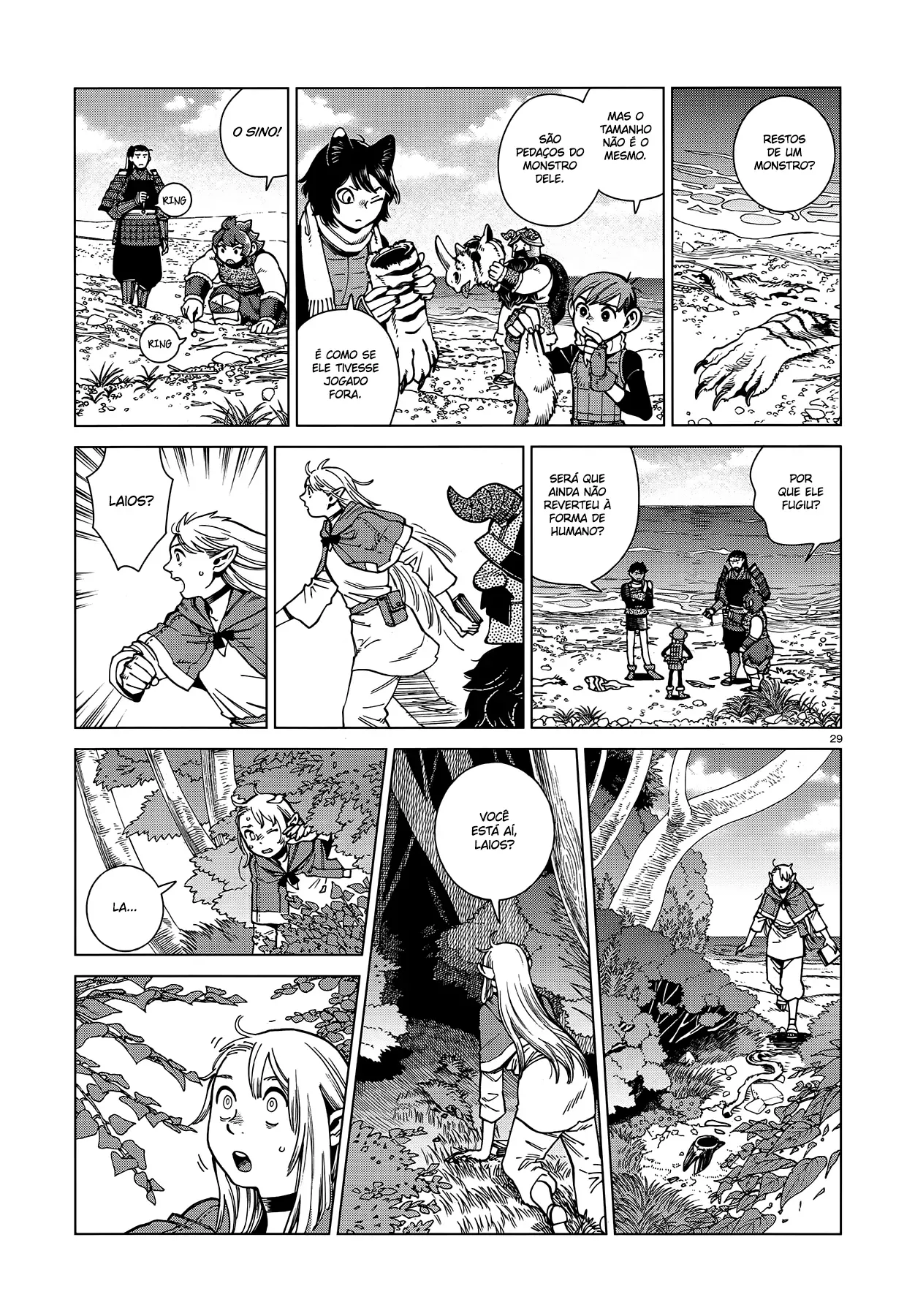 Read Dungeon Meshi PT Manga Online