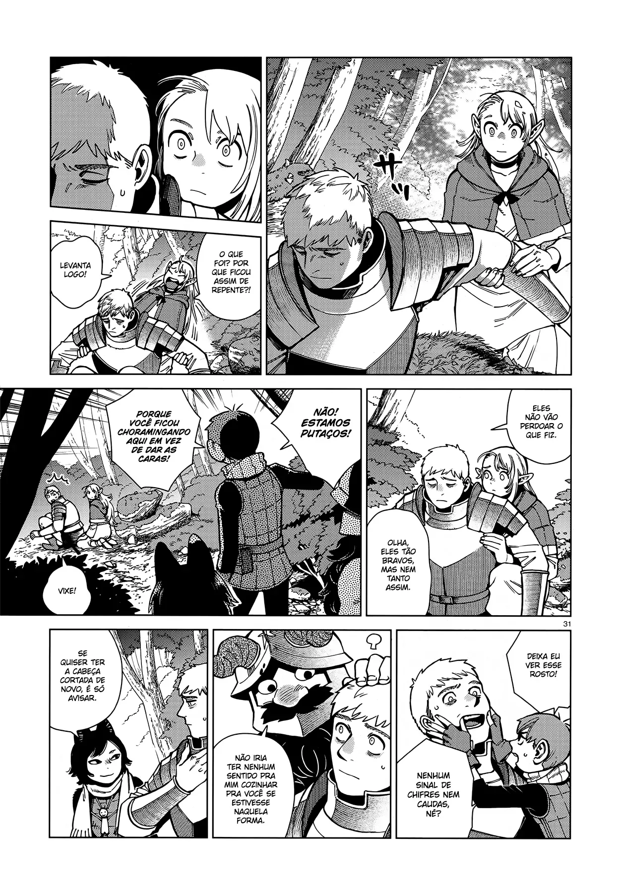 Read Dungeon Meshi PT Manga Online