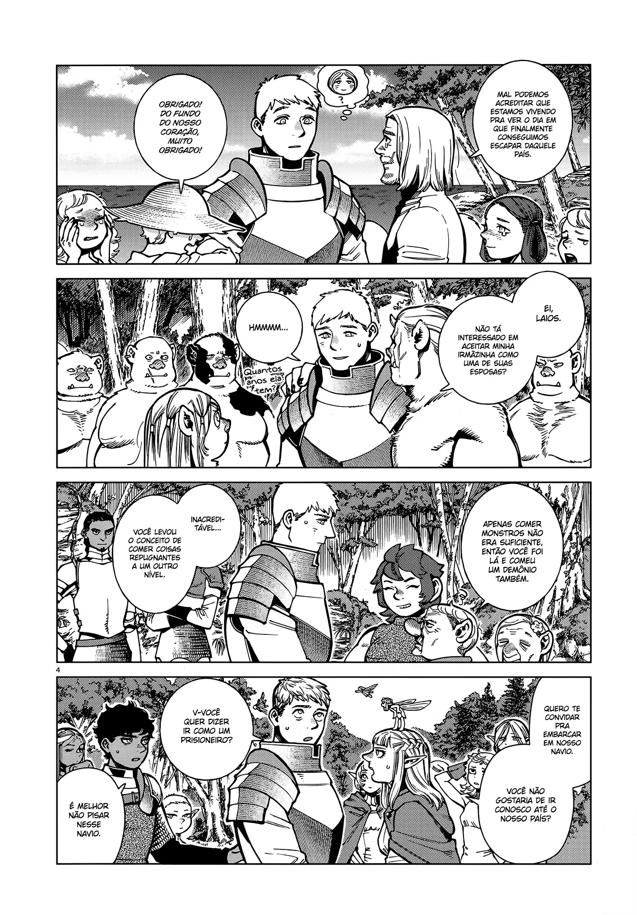 Read Dungeon Meshi PT Manga Online