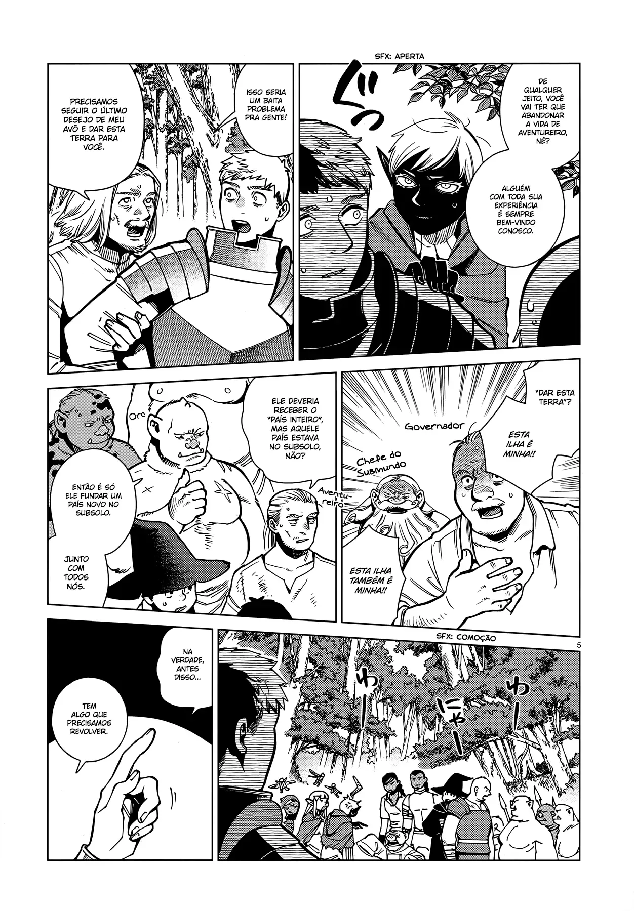 Read Dungeon Meshi PT Manga Online