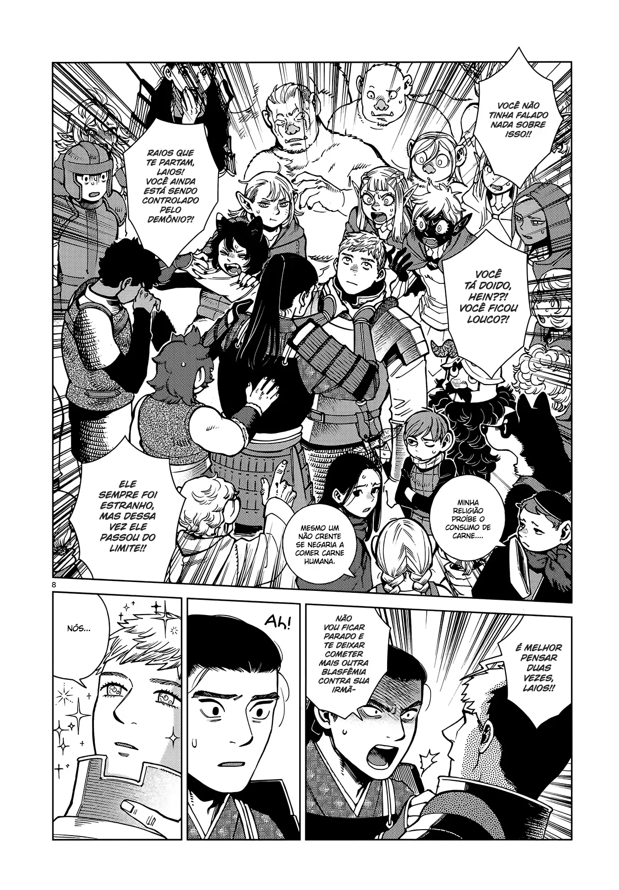 Read Dungeon Meshi PT Manga Online