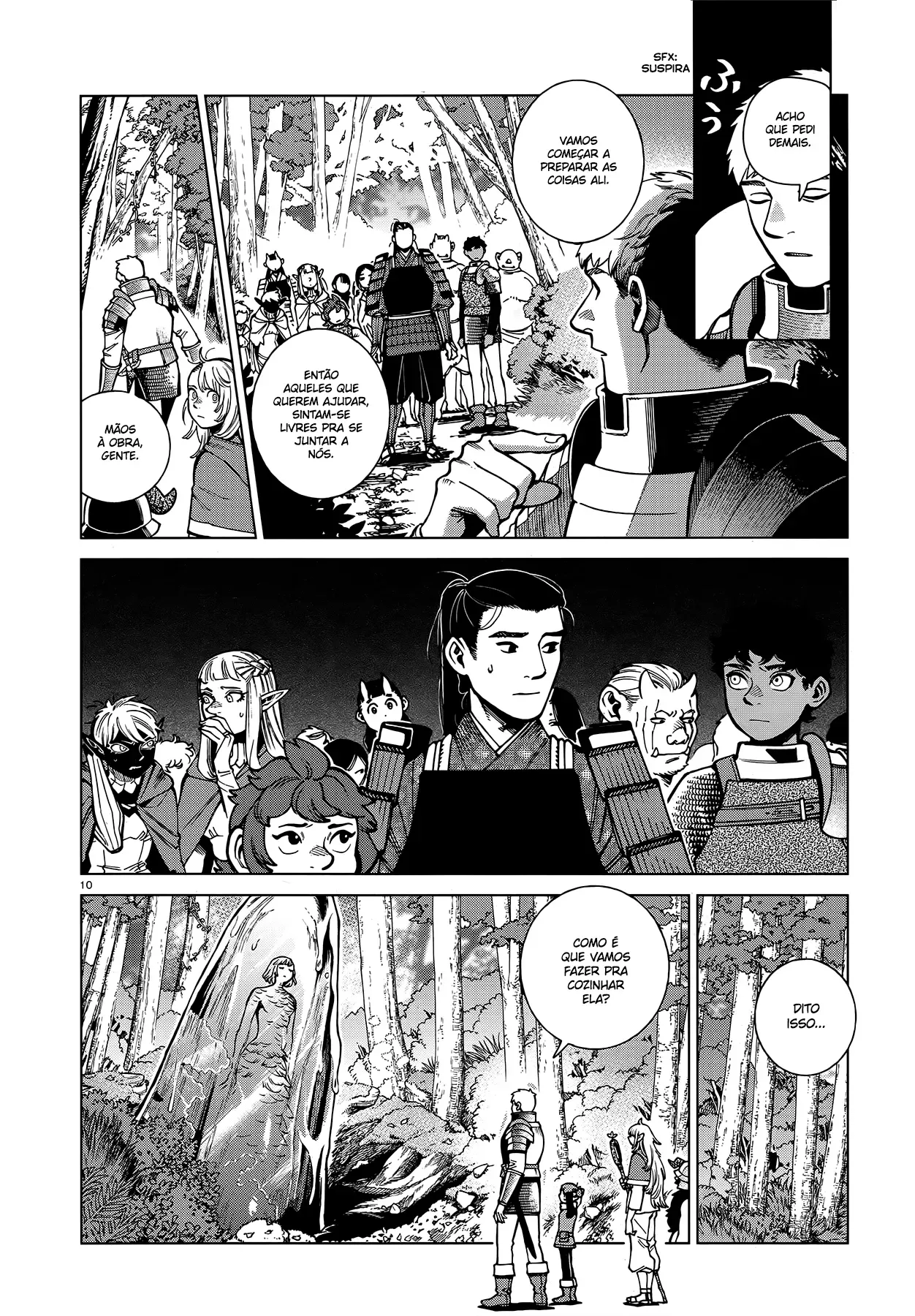 Read Dungeon Meshi PT Manga Online