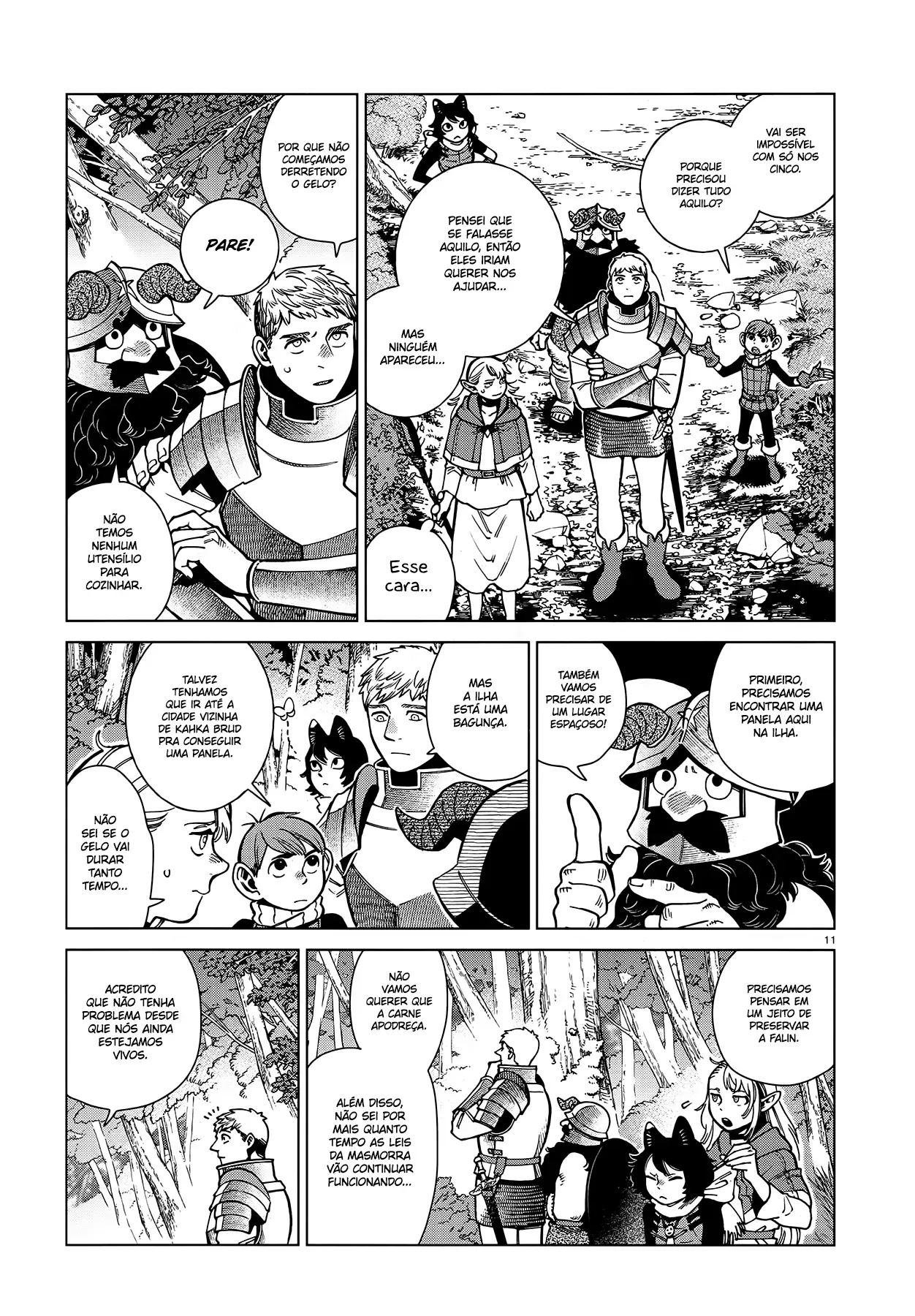 Read Dungeon Meshi PT Manga Online
