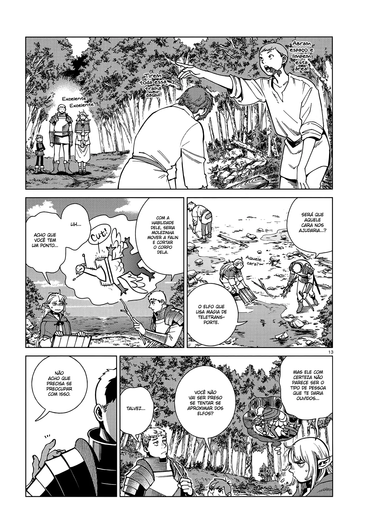 Read Dungeon Meshi PT Manga Online