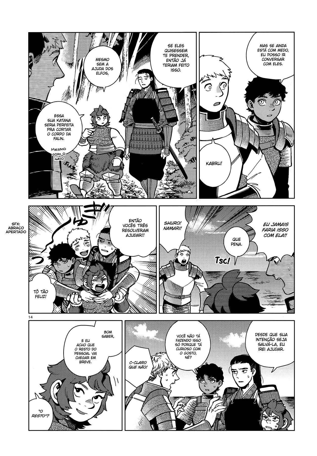 Read Dungeon Meshi PT Manga Online