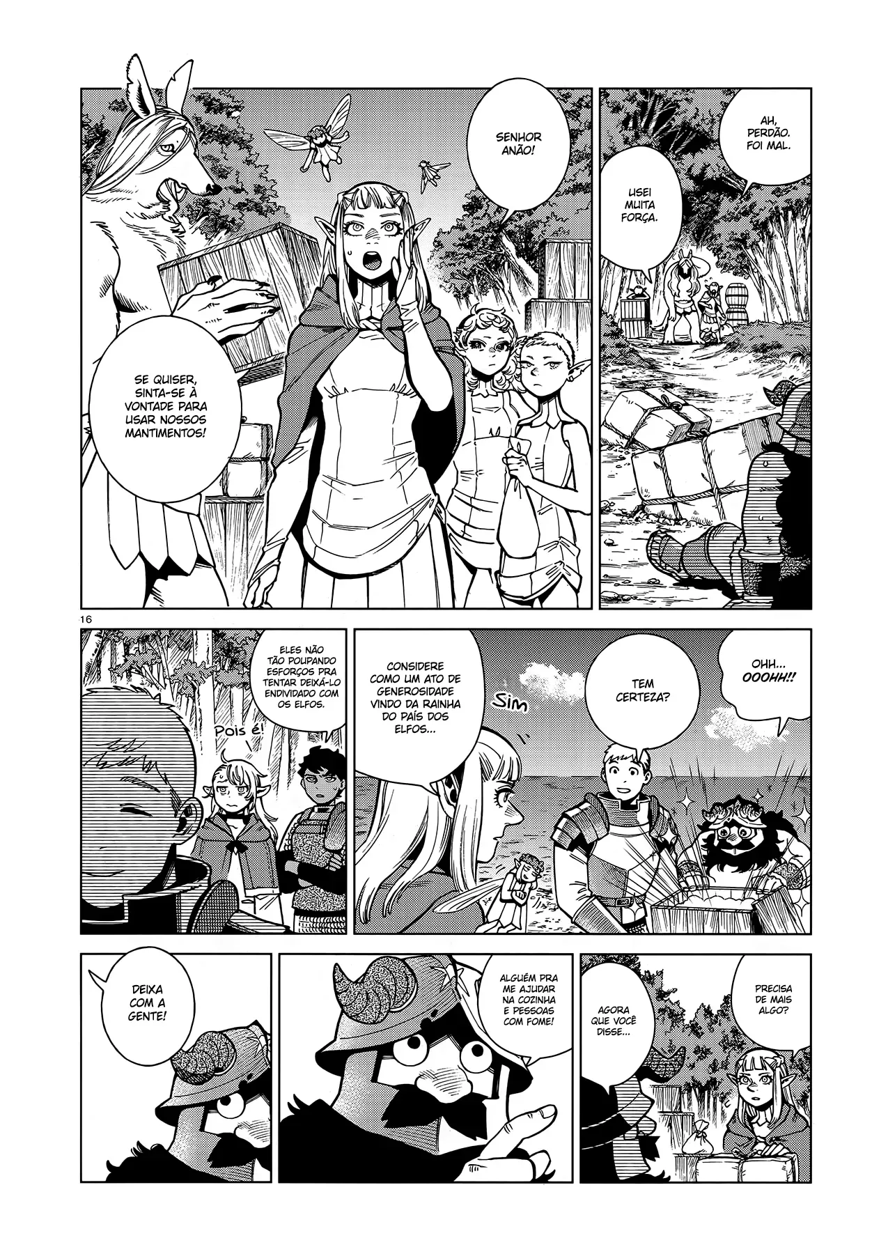 Read Dungeon Meshi PT Manga Online