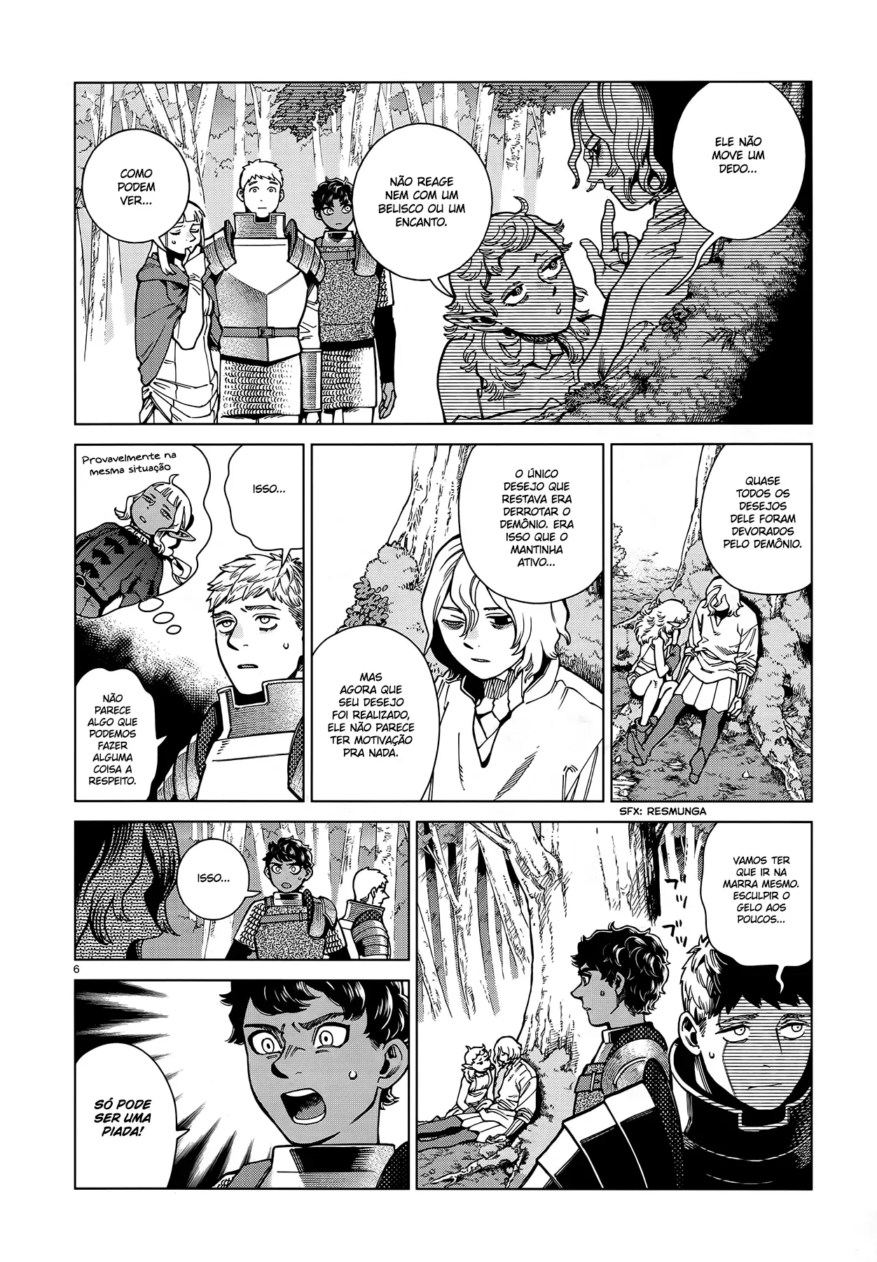 Read Dungeon Meshi PT Manga Online