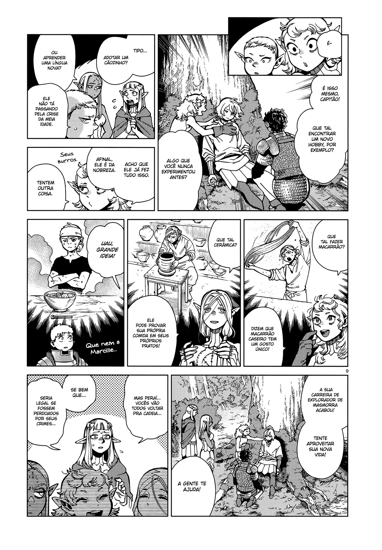 Read Dungeon Meshi PT Manga Online