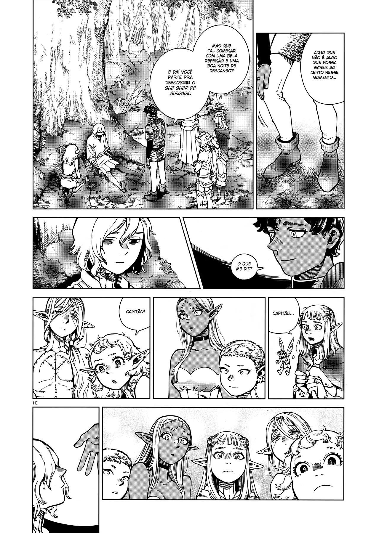 Read Dungeon Meshi PT Manga Online