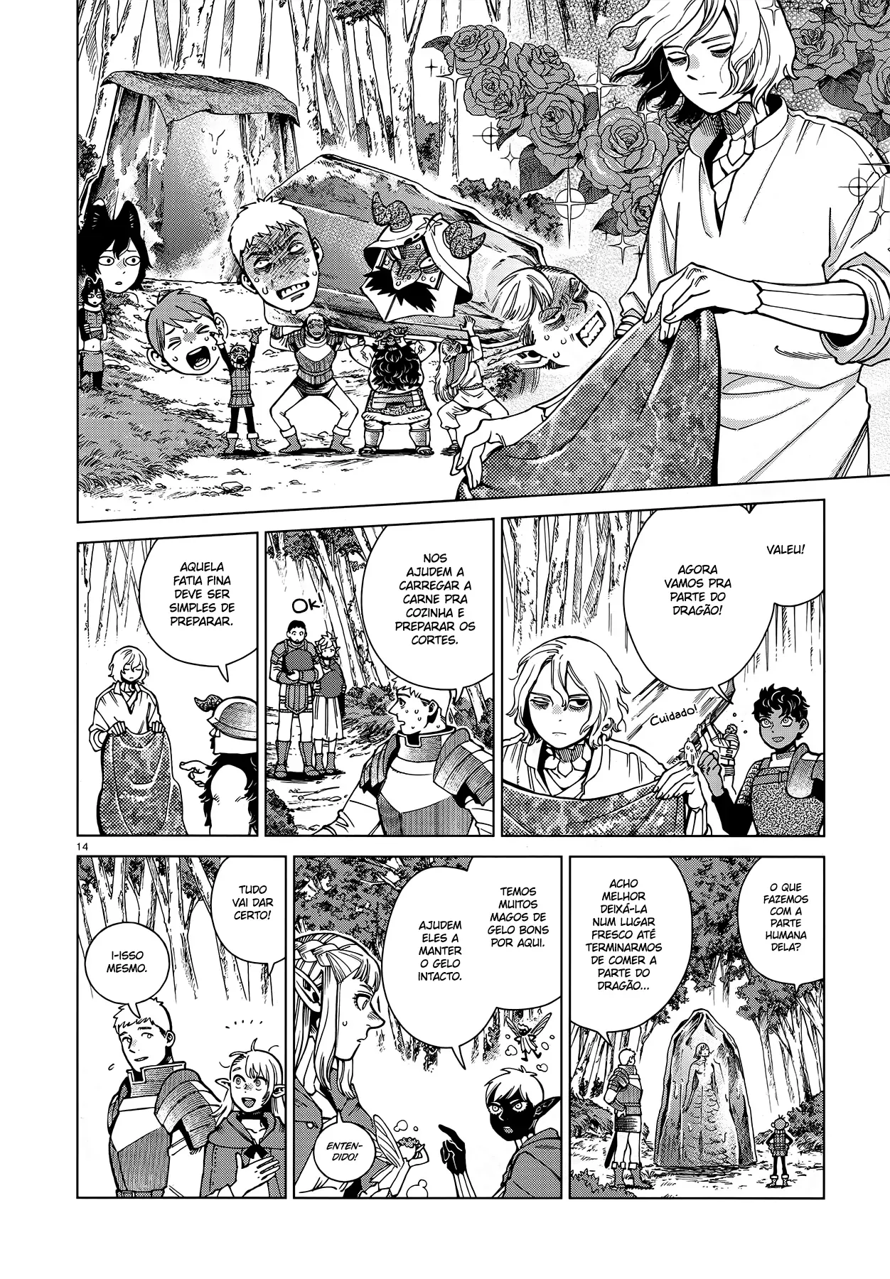 Read Dungeon Meshi PT Manga Online