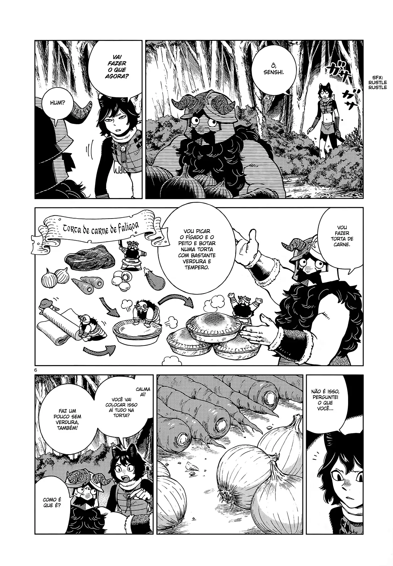 Read Dungeon Meshi PT Manga Online