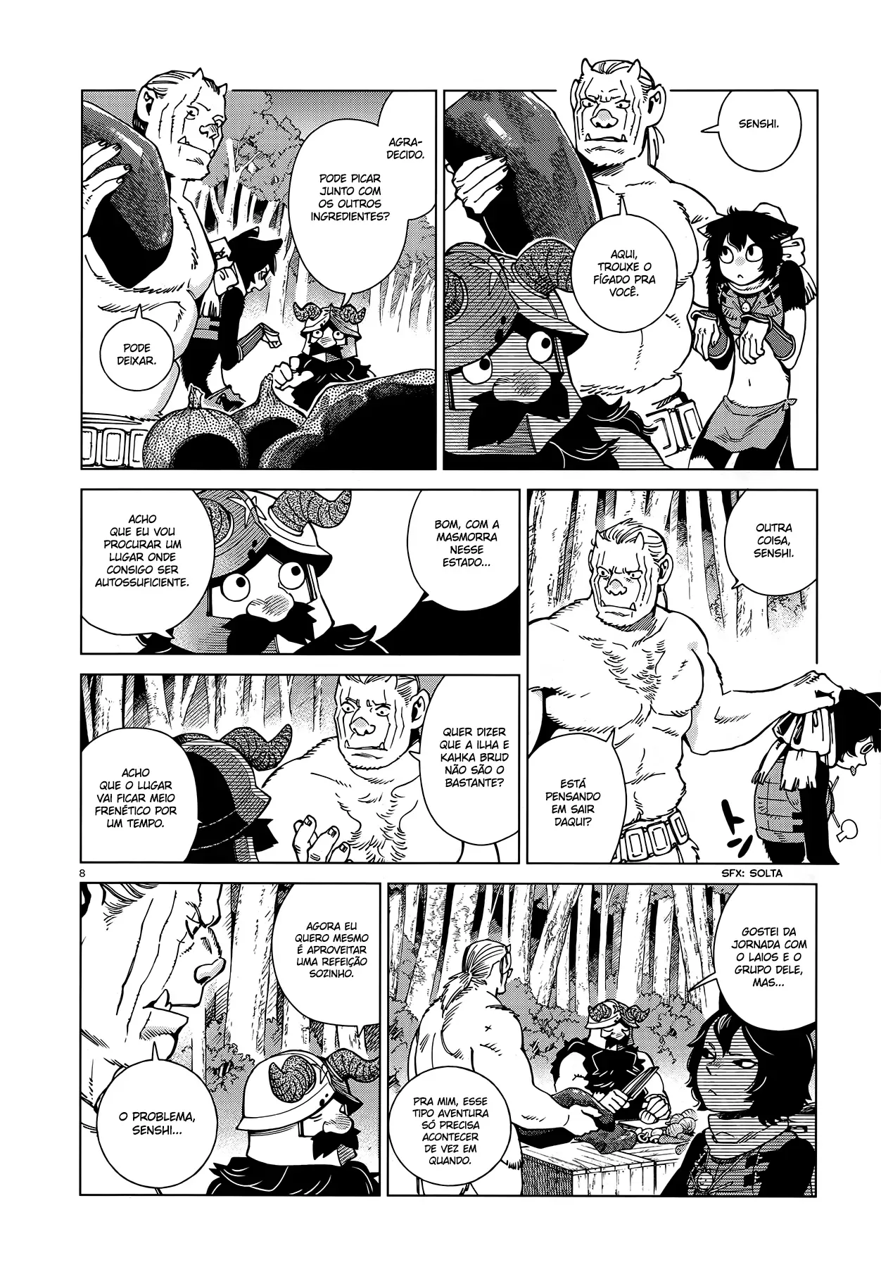 Read Dungeon Meshi PT Manga Online