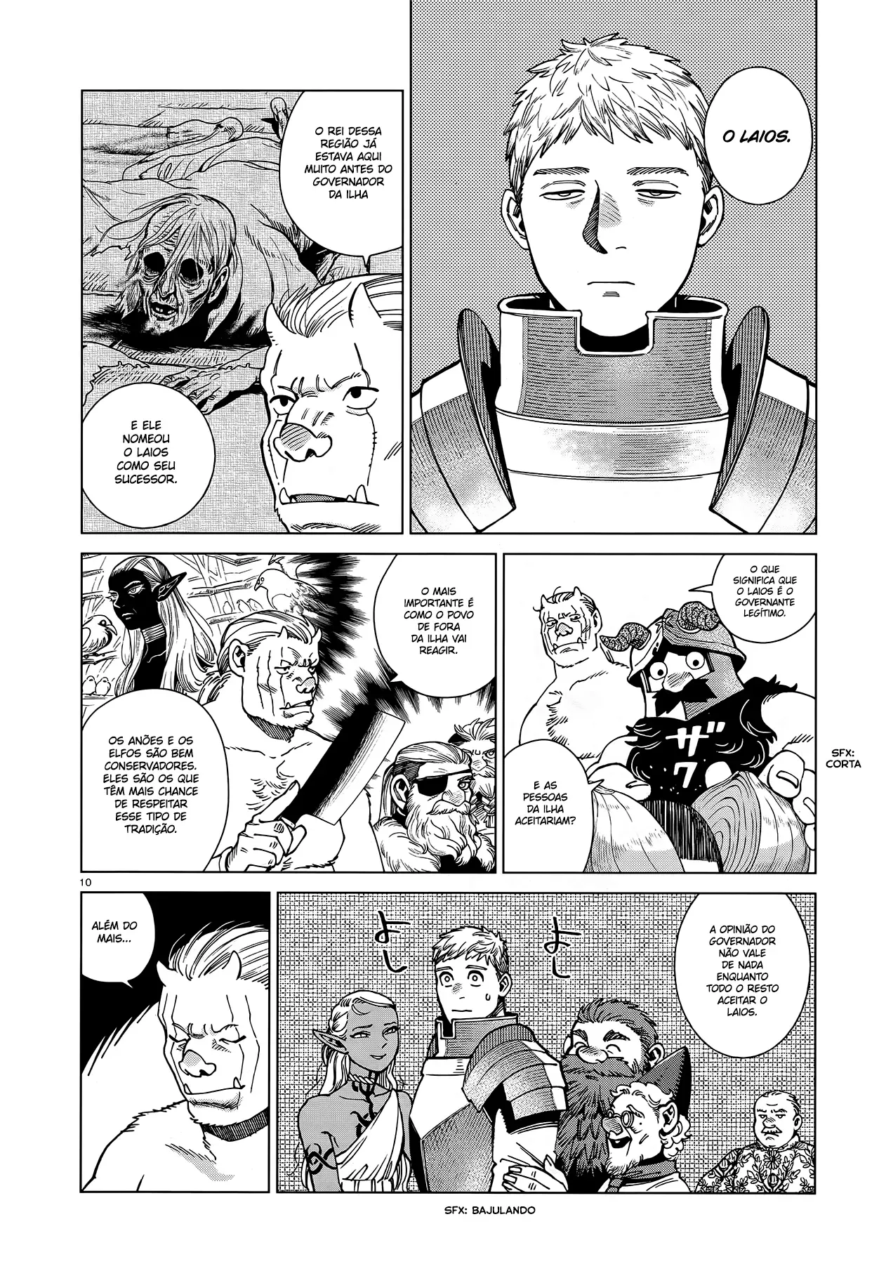 Read Dungeon Meshi PT Manga Online