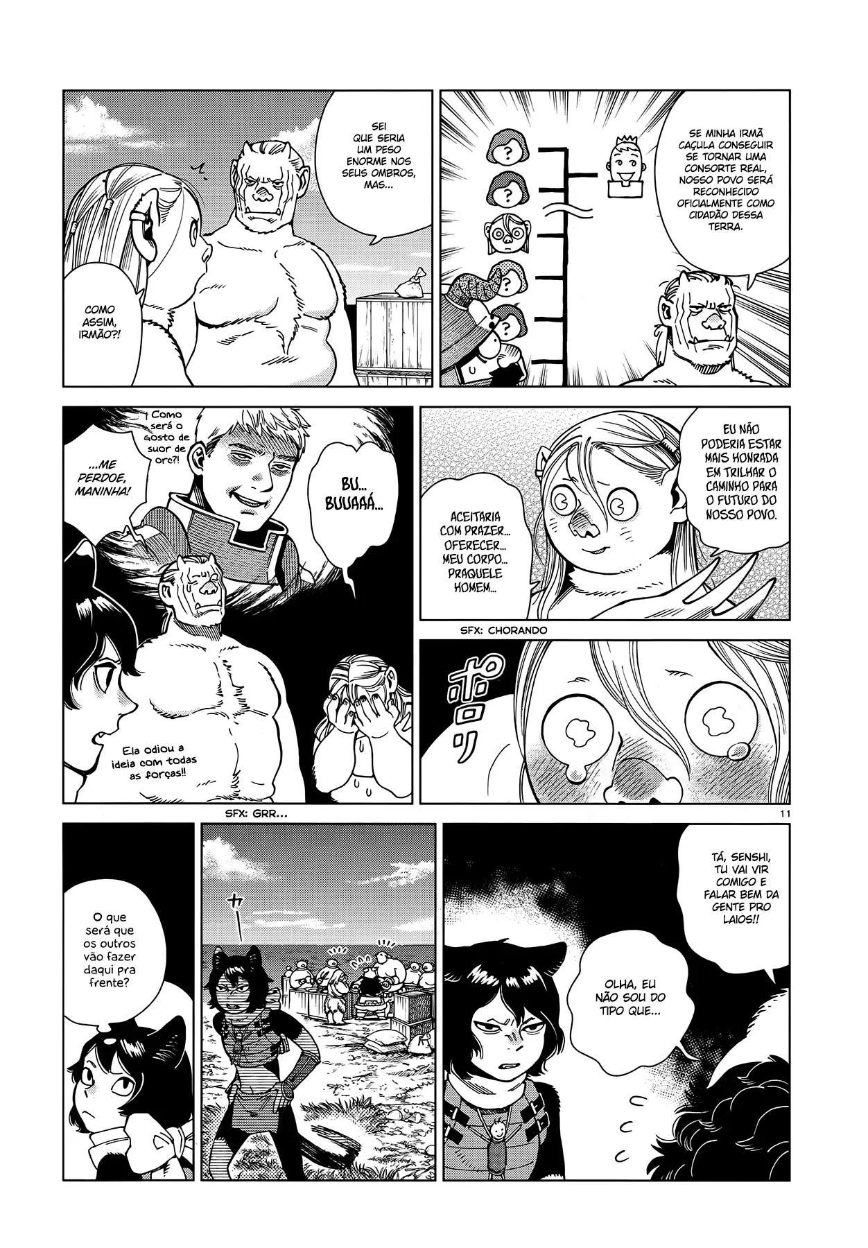 Read Dungeon Meshi PT Manga Online