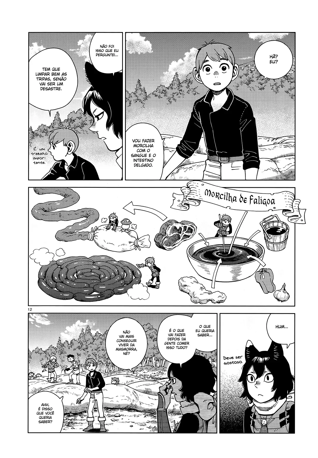 Read Dungeon Meshi PT Manga Online