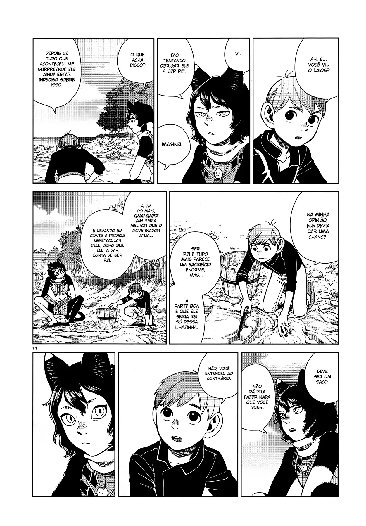 Read Dungeon Meshi PT Manga Online