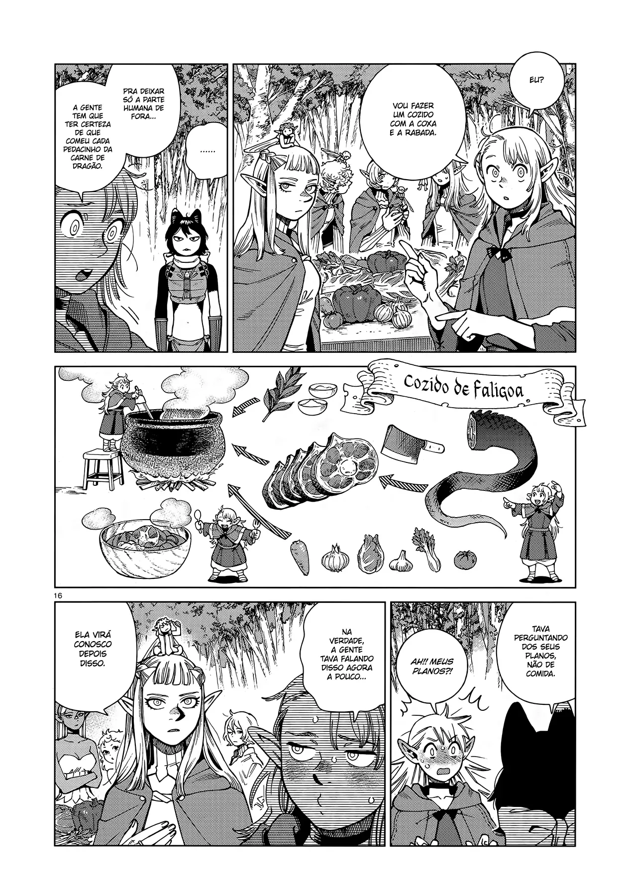 Read Dungeon Meshi PT Manga Online