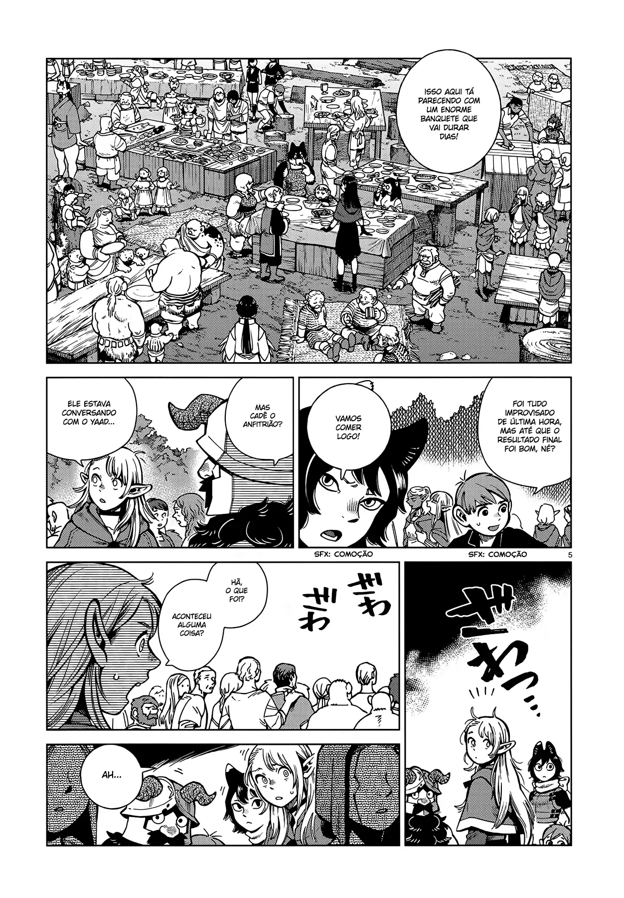 Read Dungeon Meshi PT Manga Online