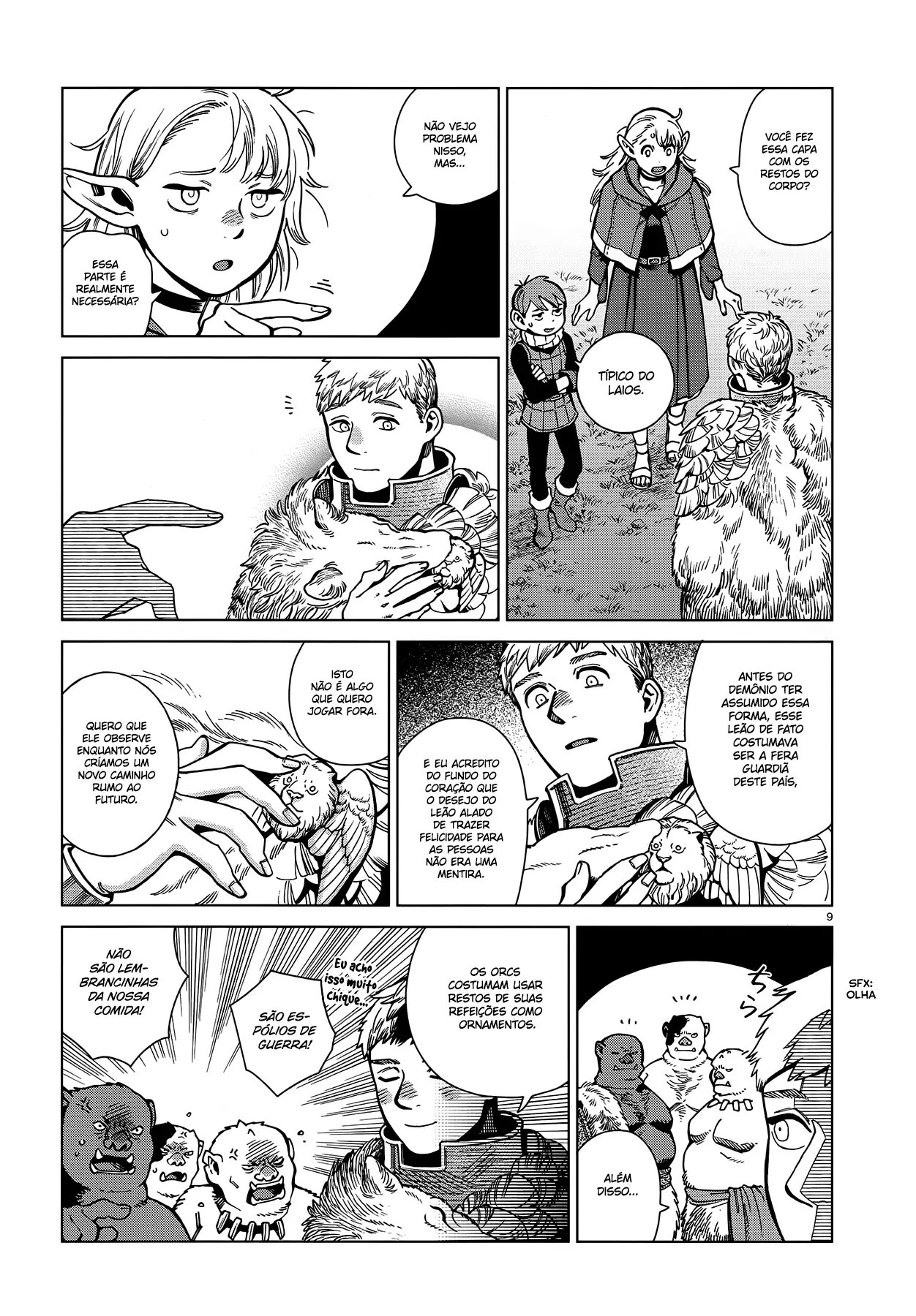 Read Dungeon Meshi PT Manga Online