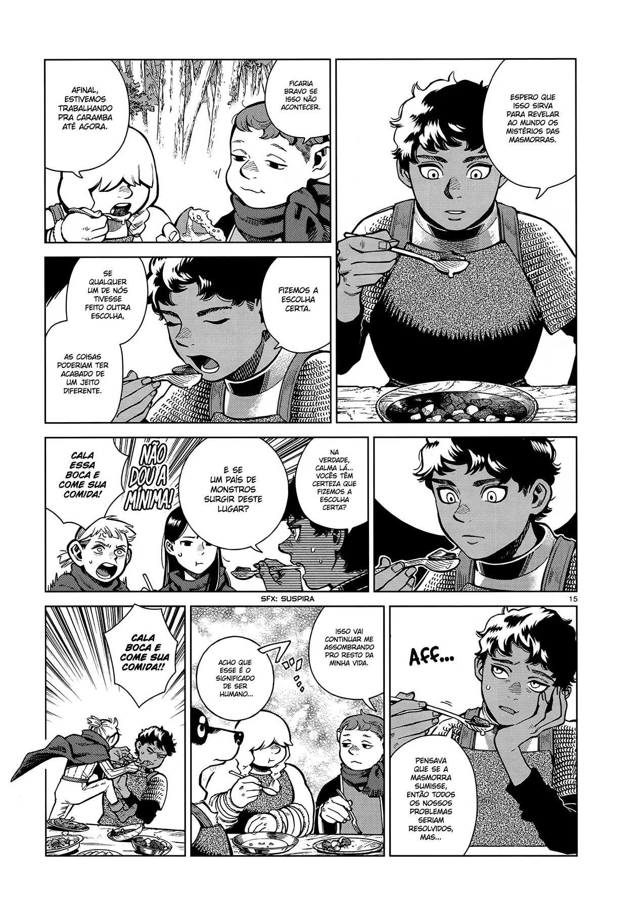 Read Dungeon Meshi PT Manga Online
