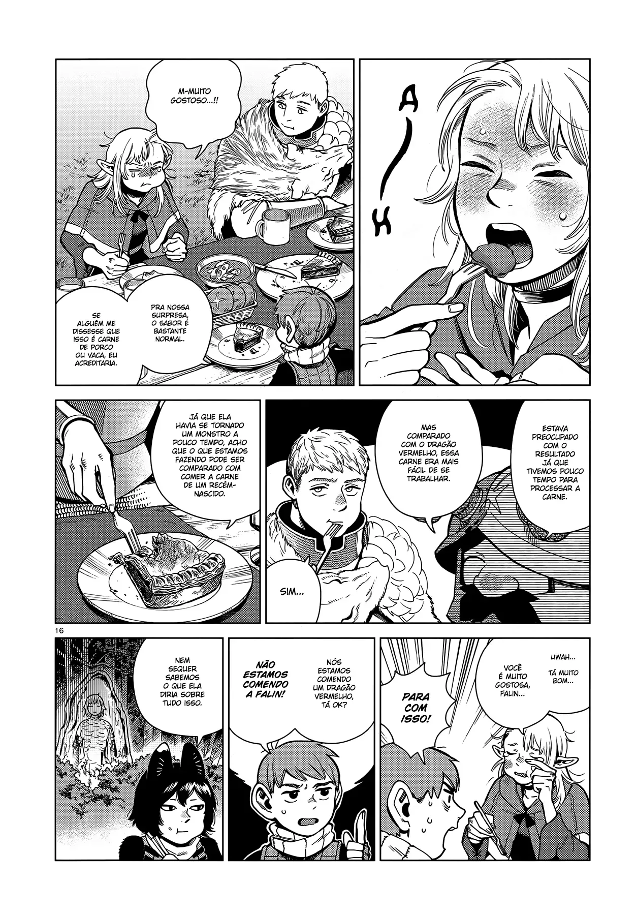 Read Dungeon Meshi PT Manga Online