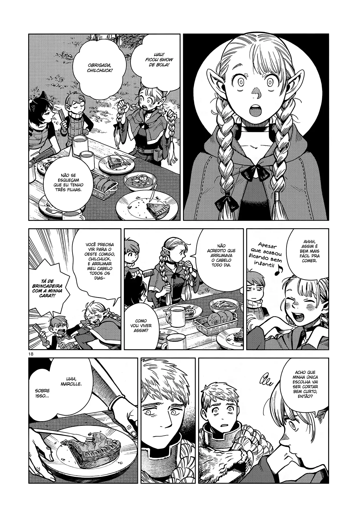 Read Dungeon Meshi PT Manga Online