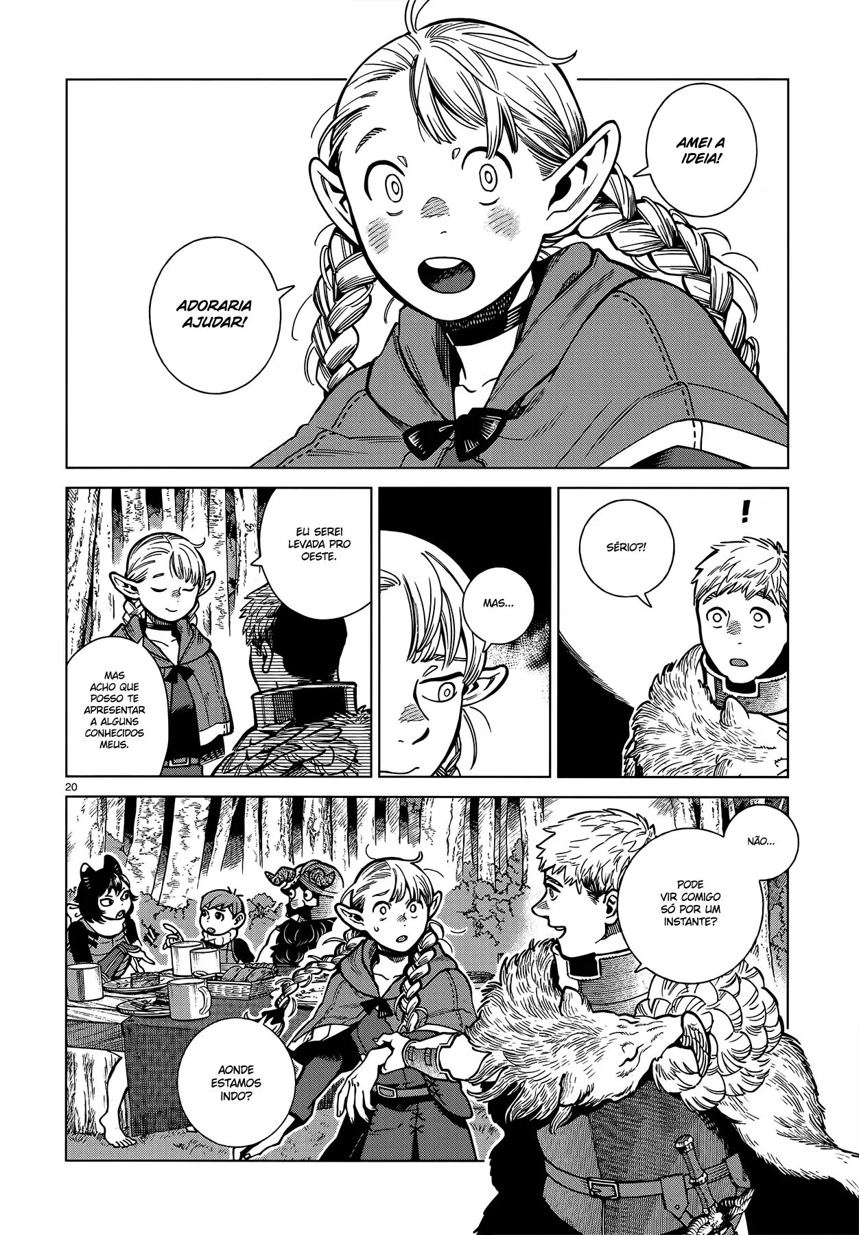 Read Dungeon Meshi PT Manga Online